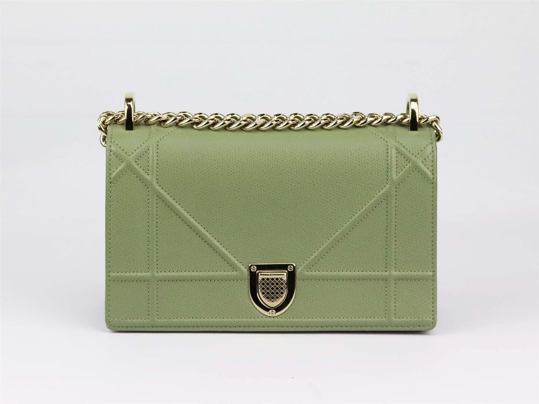 CHRISTIAN DIOR DIORAMA SMALL LEATHER SHOULDER BAG - Image 4
