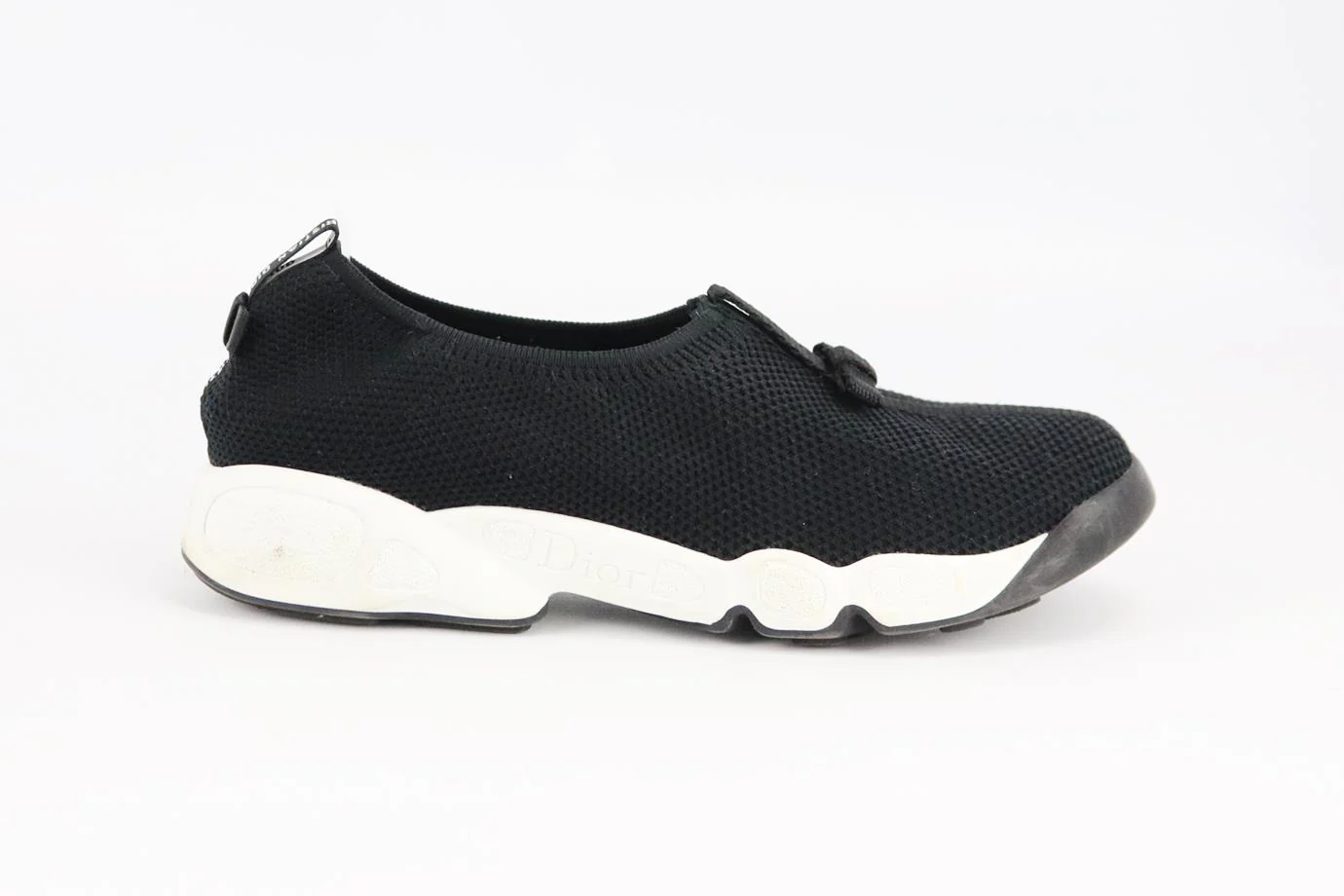 CHRISTIAN DIOR FUSION STRETCH KNIT SNEAKERS EU 36.5 UK 3.5 US 6.5 - Image 2