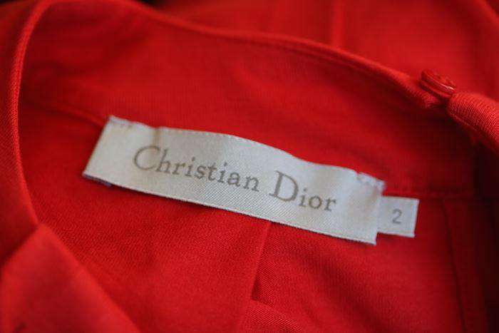 CHRISTIAN DIOR GIRLS RED TOP 2 YEARS - Image 3