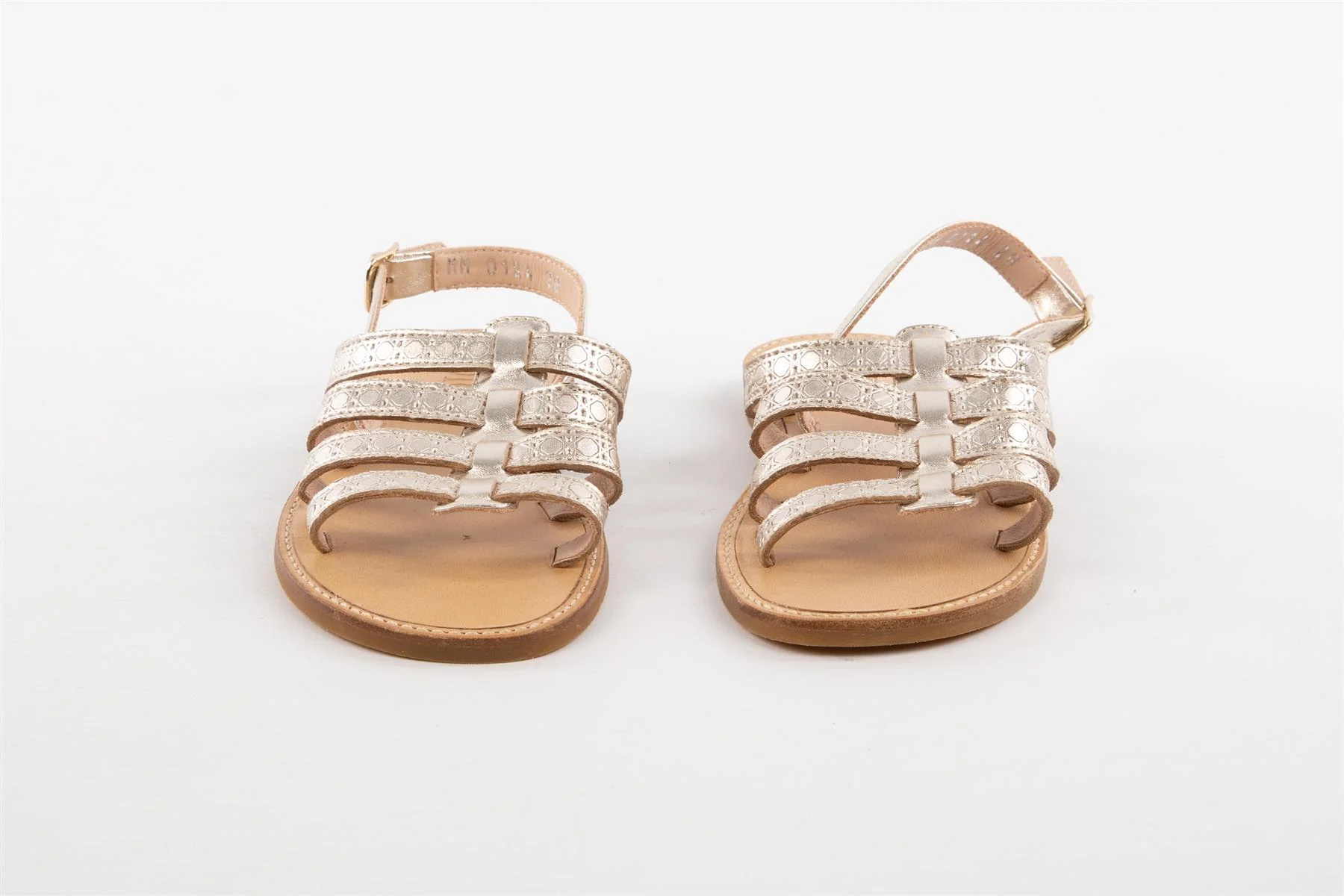 CHRISTIAN DIOR GOLD KIDS GIRLS SANDALS EU 28 UK 9.5 US 10.5 - Image 3