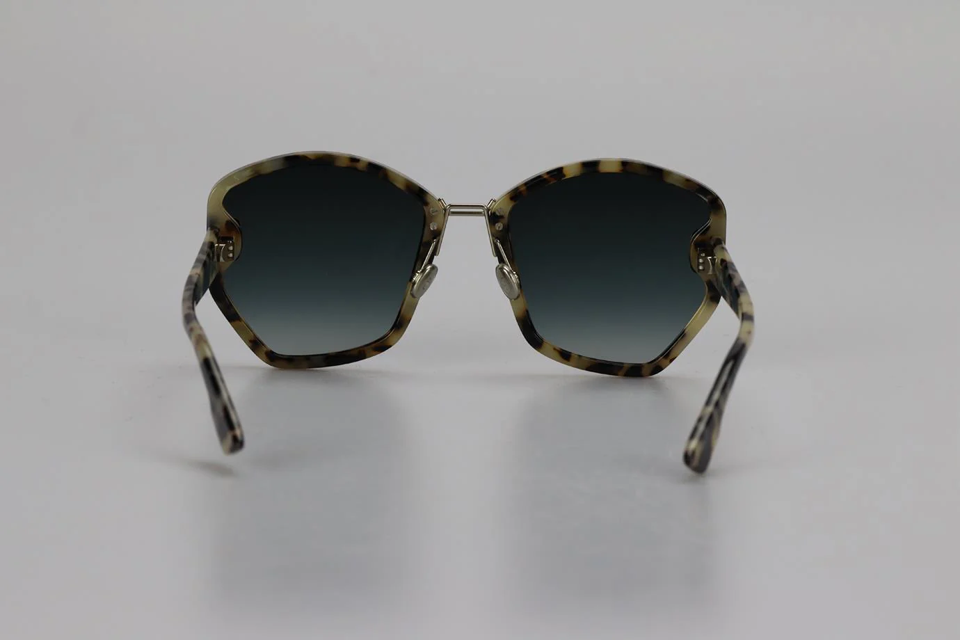 CHRISTIAN DIOR HEXAGON FRAME TORTOISESHELL ACETATE SUNGLASSES - Image 4