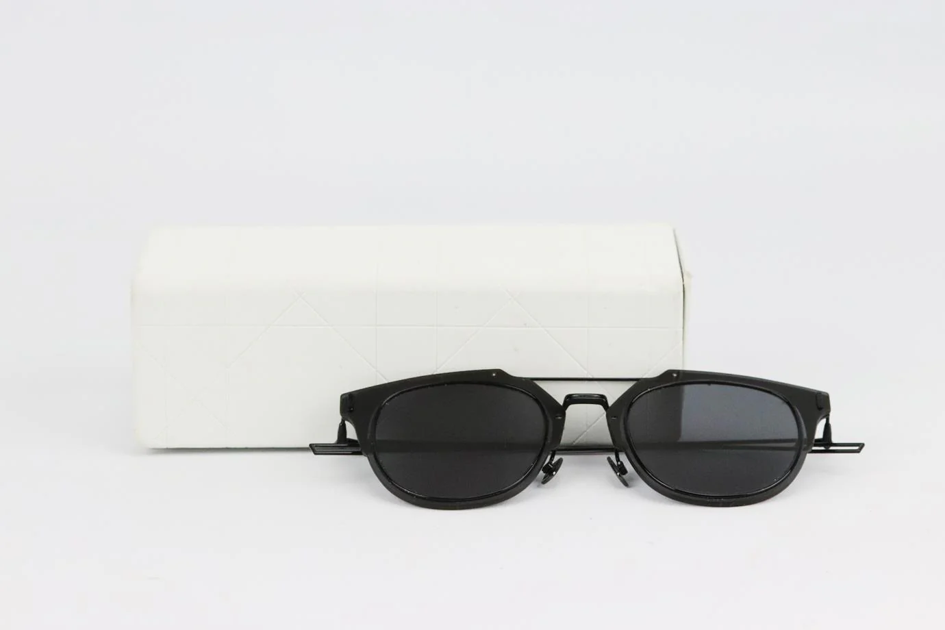 CHRISTIAN DIOR HOMME D FRAME METAL SUNGLASSES - Image 10