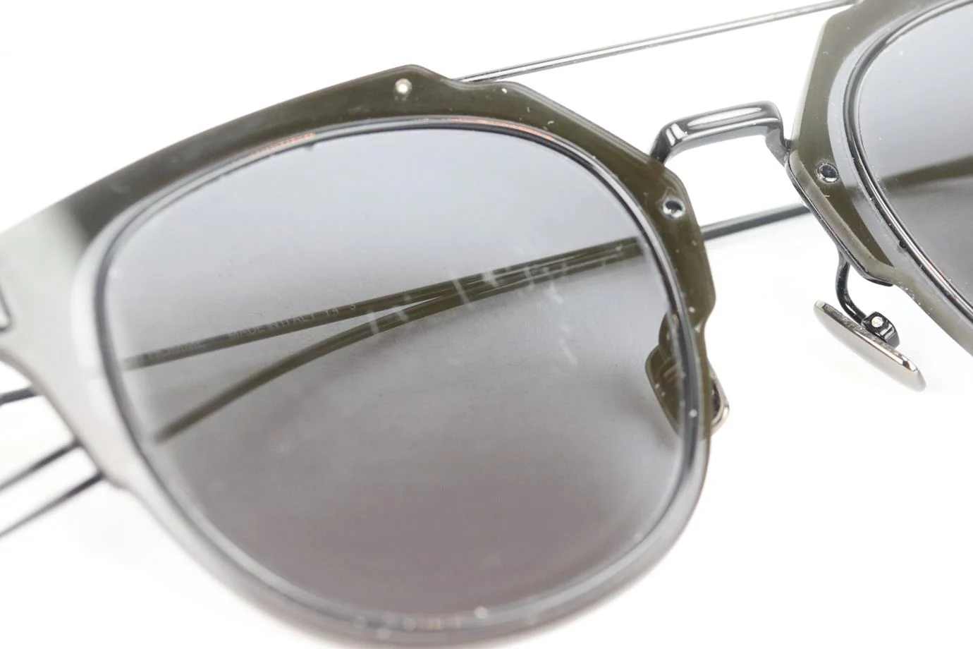 CHRISTIAN DIOR HOMME D FRAME METAL SUNGLASSES - Image 9
