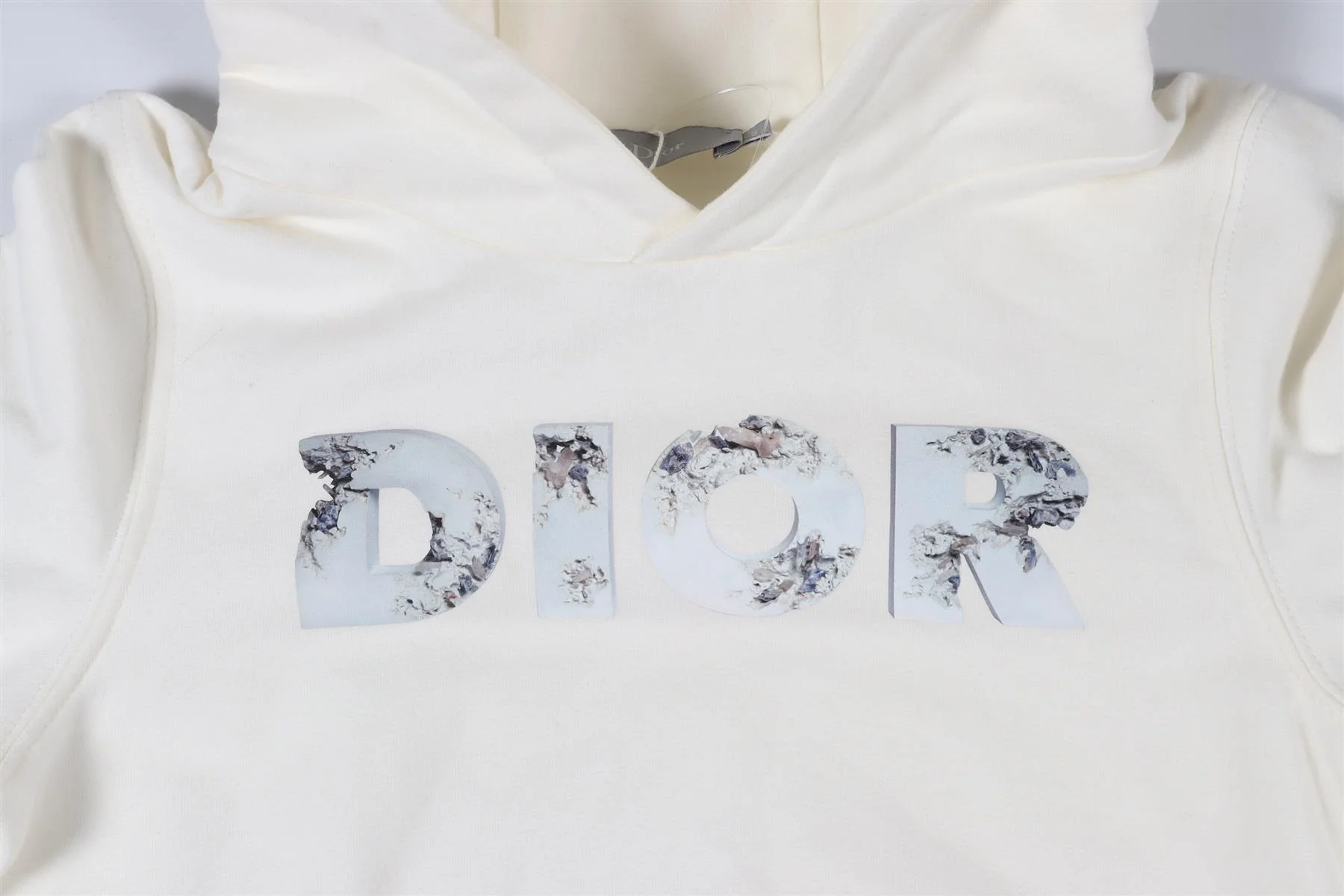 CHRISTIAN DIOR IVORY KIDS BOYS COTTON HOODIE 5 YEARS - Image 3
