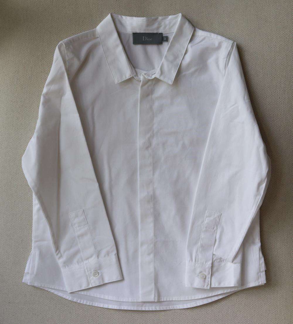 CHRISTIAN DIOR KIDS BOYS COTTON SHIRT 3 YEARS - Image 2
