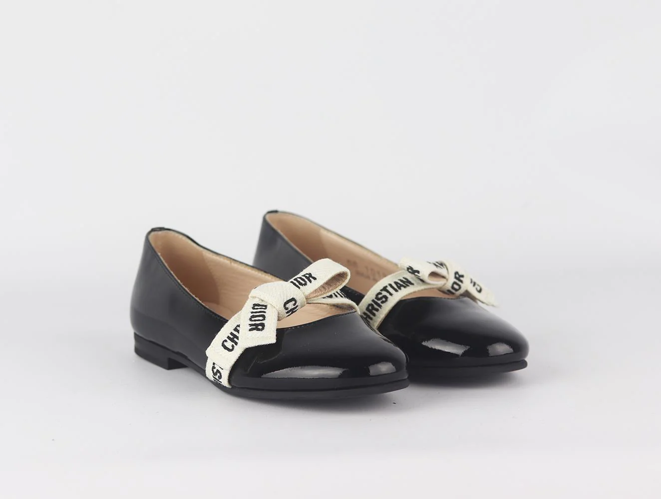 CHRISTIAN DIOR KIDS GIRLS MISS B PATENT LEATHER SHOES EU 29 UK 11 - Image 2