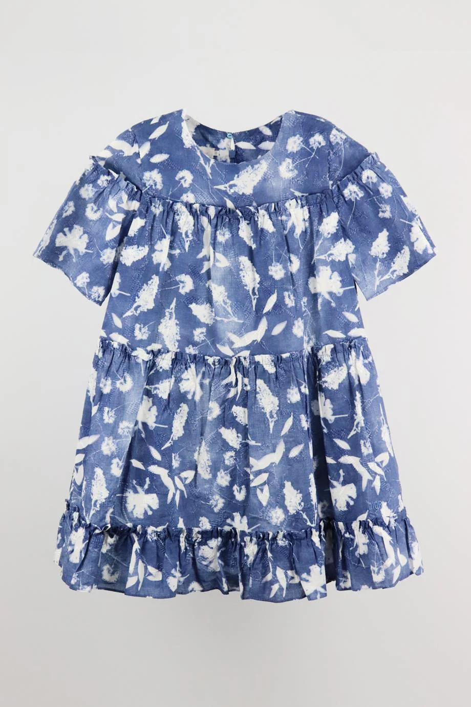 CHRISTIAN DIOR KIDS GIRLS PRINTED COTTON DRESS 8 YEARS - Image 2