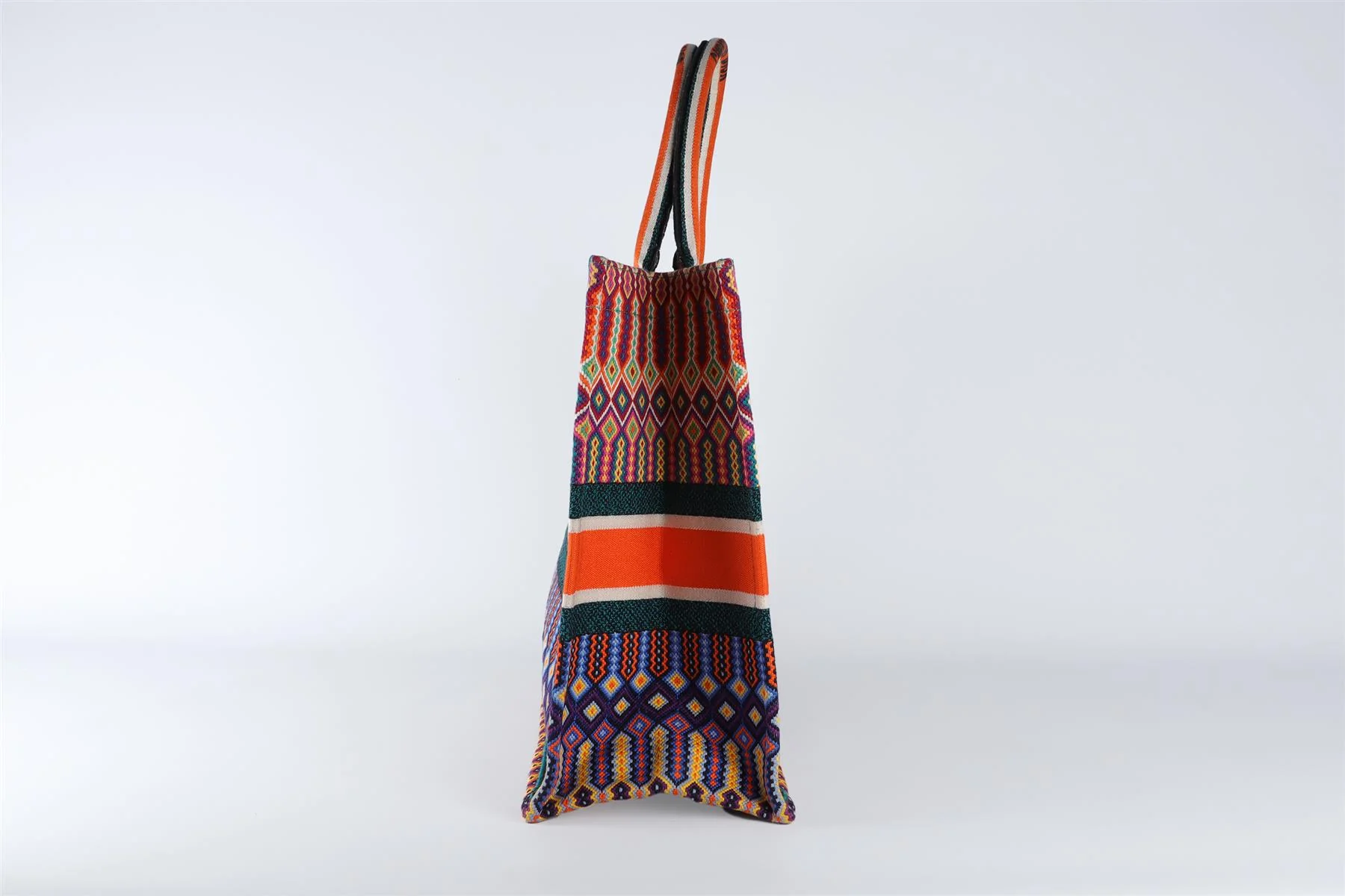CHRISTIAN DIOR MULTI 2018 BOOK LARGE OBLIQUE CANVAS TOTE BAG - Image 5