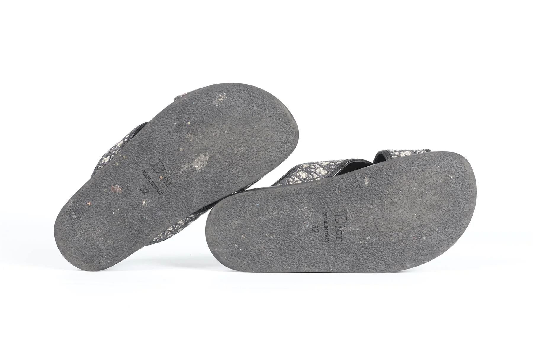 CHRISTIAN DIOR NAVY KIDS BOYS LEATHER SANDALS EU 32 - Image 7