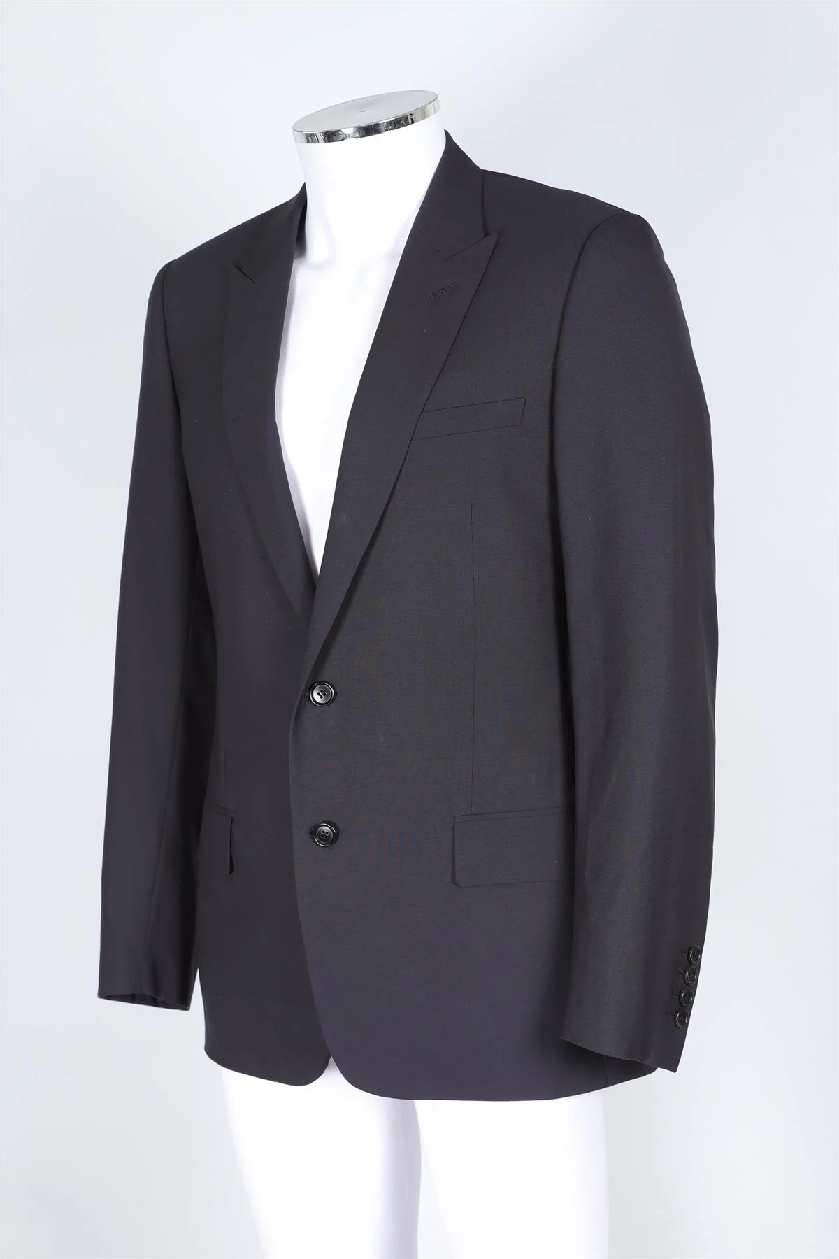 CHRISTIAN DIOR NAVY MEN'S WOOL BLAZER IT 50 UK/US 40 - Image 3