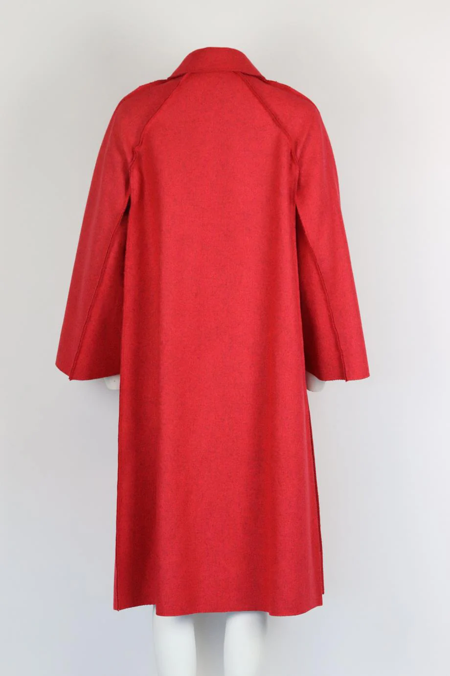 CHRISTIAN DIOR OVERSIZED WOOL COAT FR 34 UK 6 - Image 4