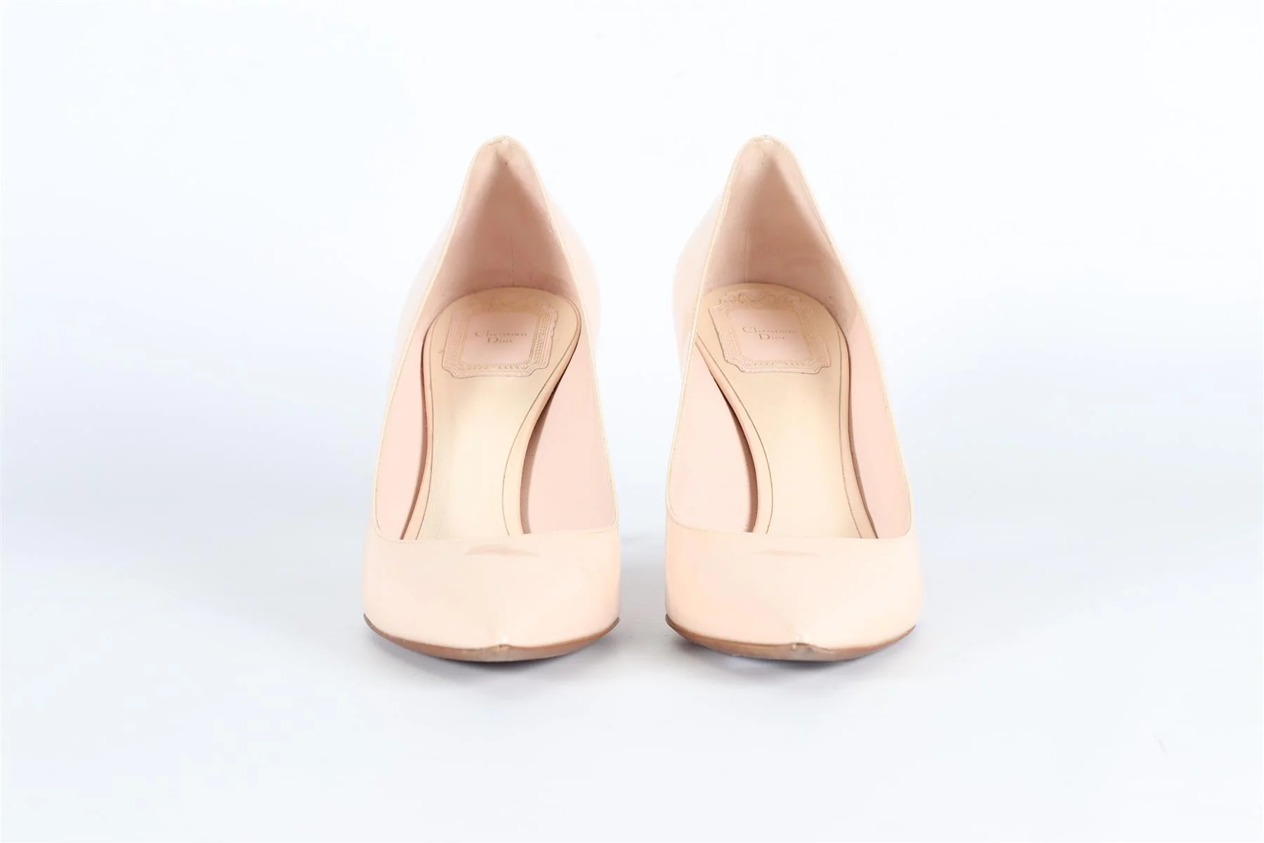 CHRISTIAN DIOR PATENT LEATHER PUMPS EU 38.5 UK 5.5 US 8.5 - Image 3