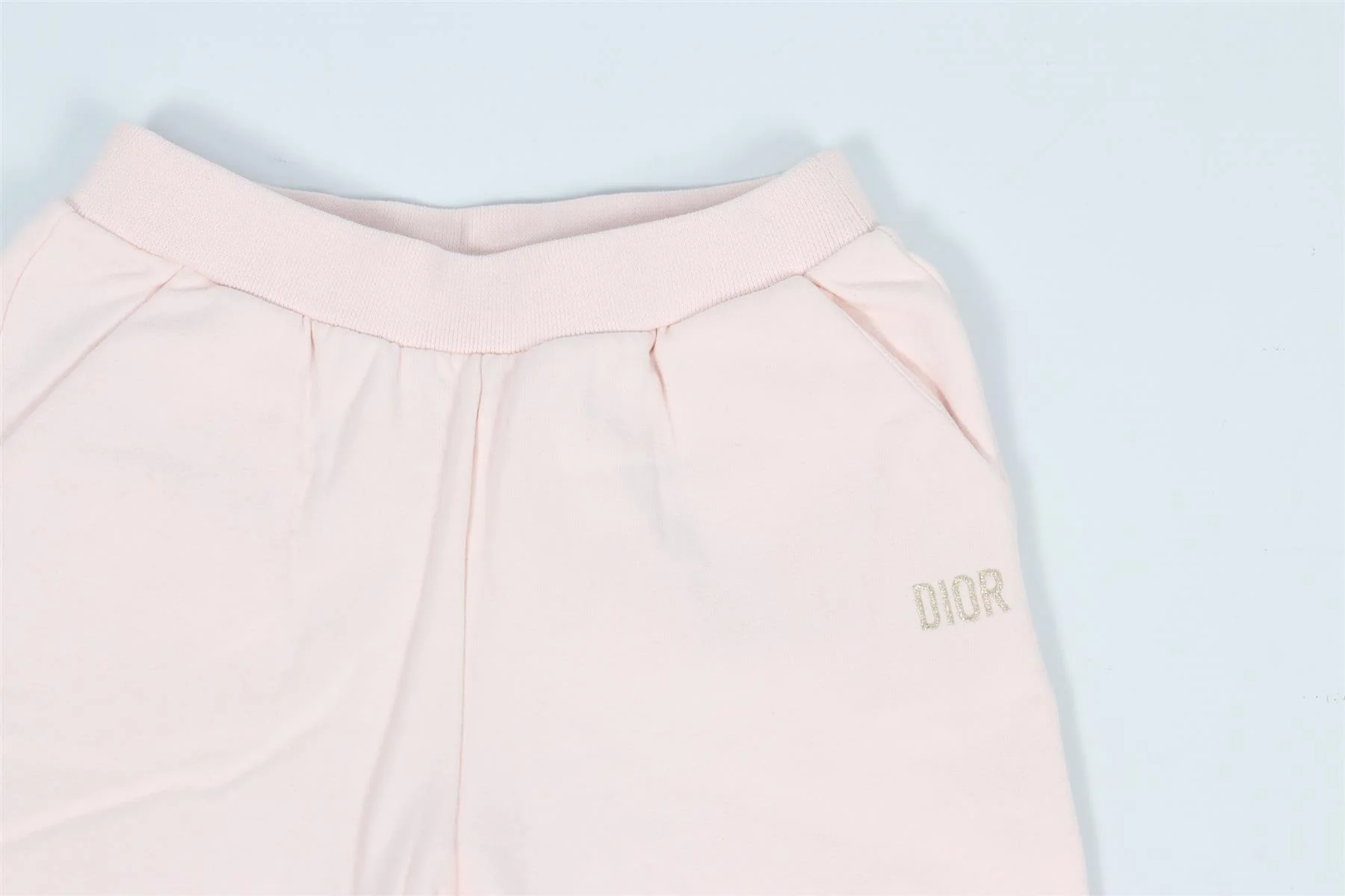 CHRISTIAN DIOR PINK BABY GIRLS COTTON PANTS 18 MONTHS - Image 3