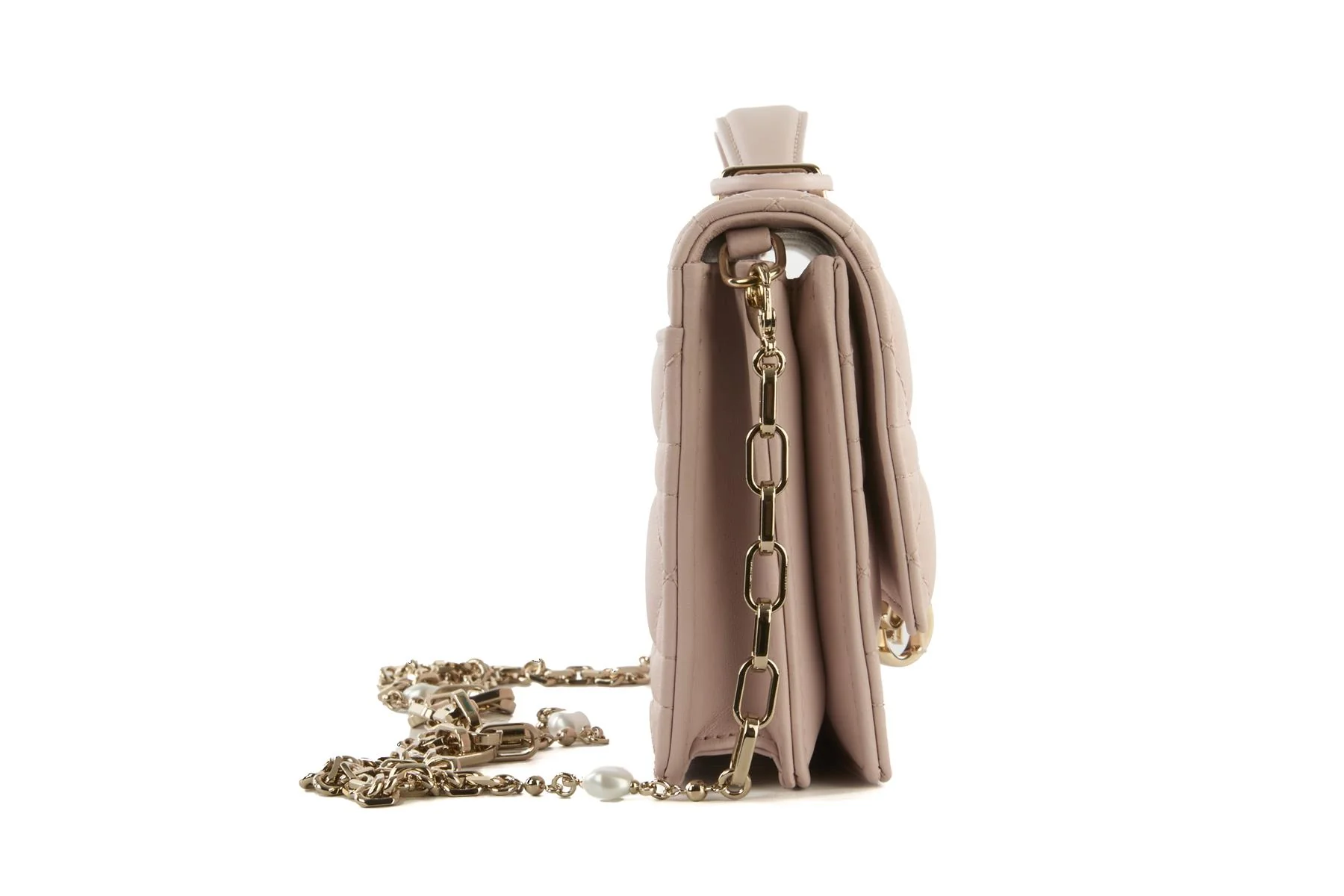 CHRISTIAN DIOR PINK MY DIOR MINI CANNAGE LEATHER CROSSBODY BAG - Image 5