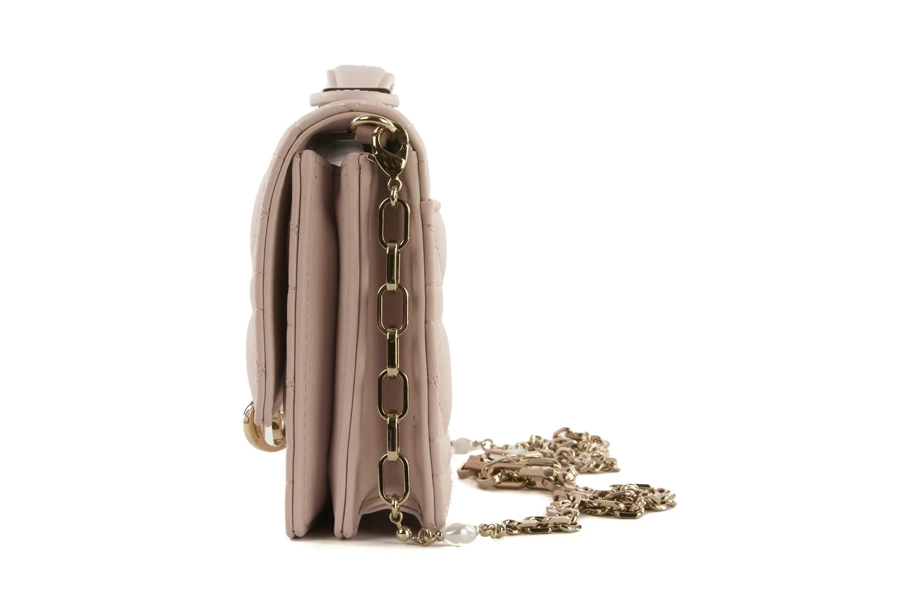CHRISTIAN DIOR PINK MY DIOR MINI CANNAGE LEATHER CROSSBODY BAG - Image 6