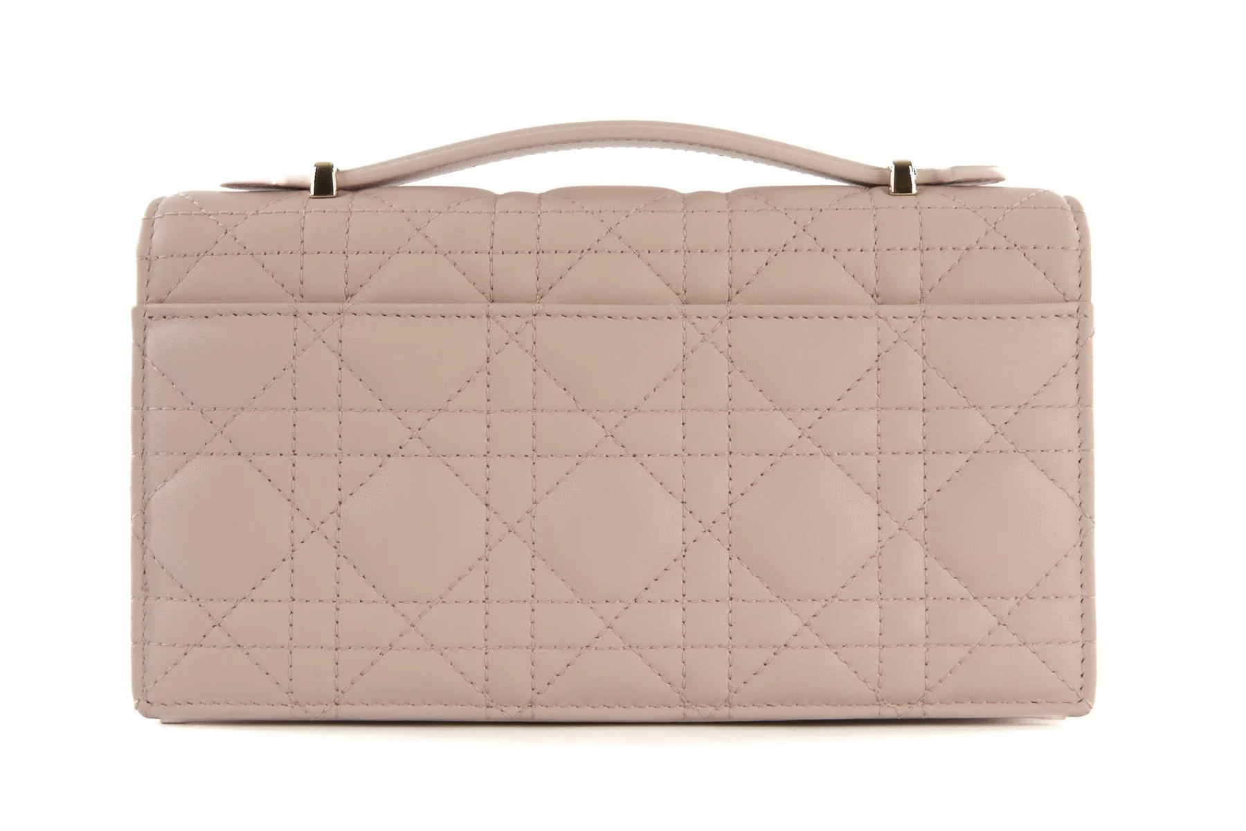 CHRISTIAN DIOR PINK MY DIOR MINI CANNAGE LEATHER CROSSBODY BAG - Image 7