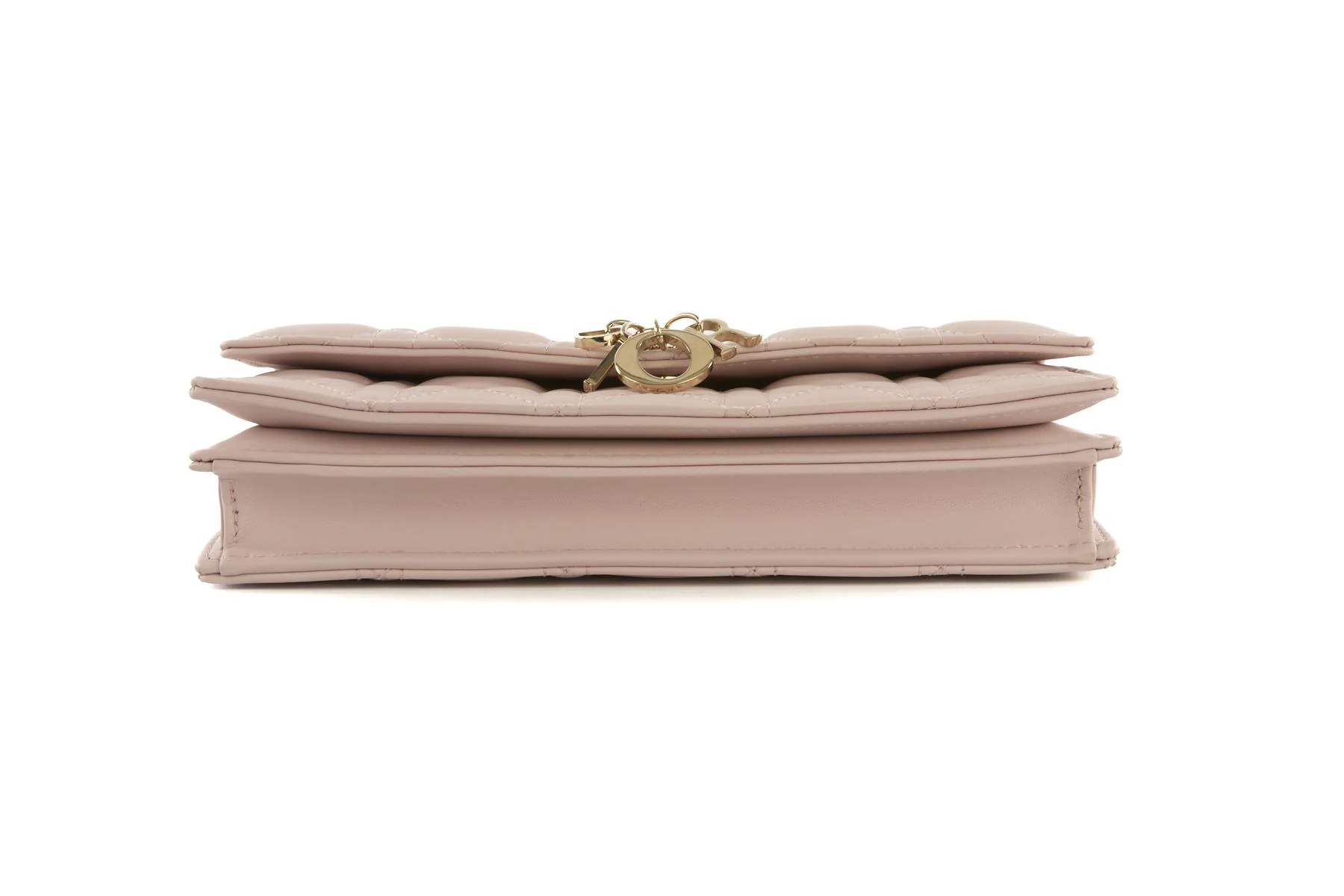 CHRISTIAN DIOR PINK MY DIOR MINI CANNAGE LEATHER CROSSBODY BAG - Image 8