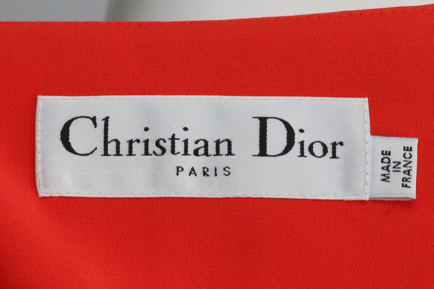 CHRISTIAN DIOR SILK BLEND WRAP VEST FR 36 UK 8 - Image 4