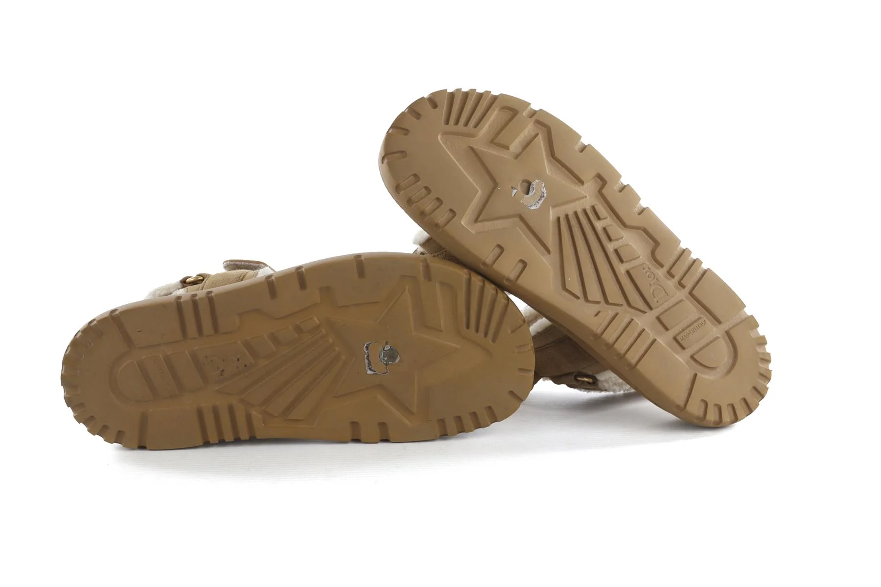 CHRISTIAN DIOR TAN DIORACT SUEDE SANDALS EU 39 UK 6 US 9 - Image 6