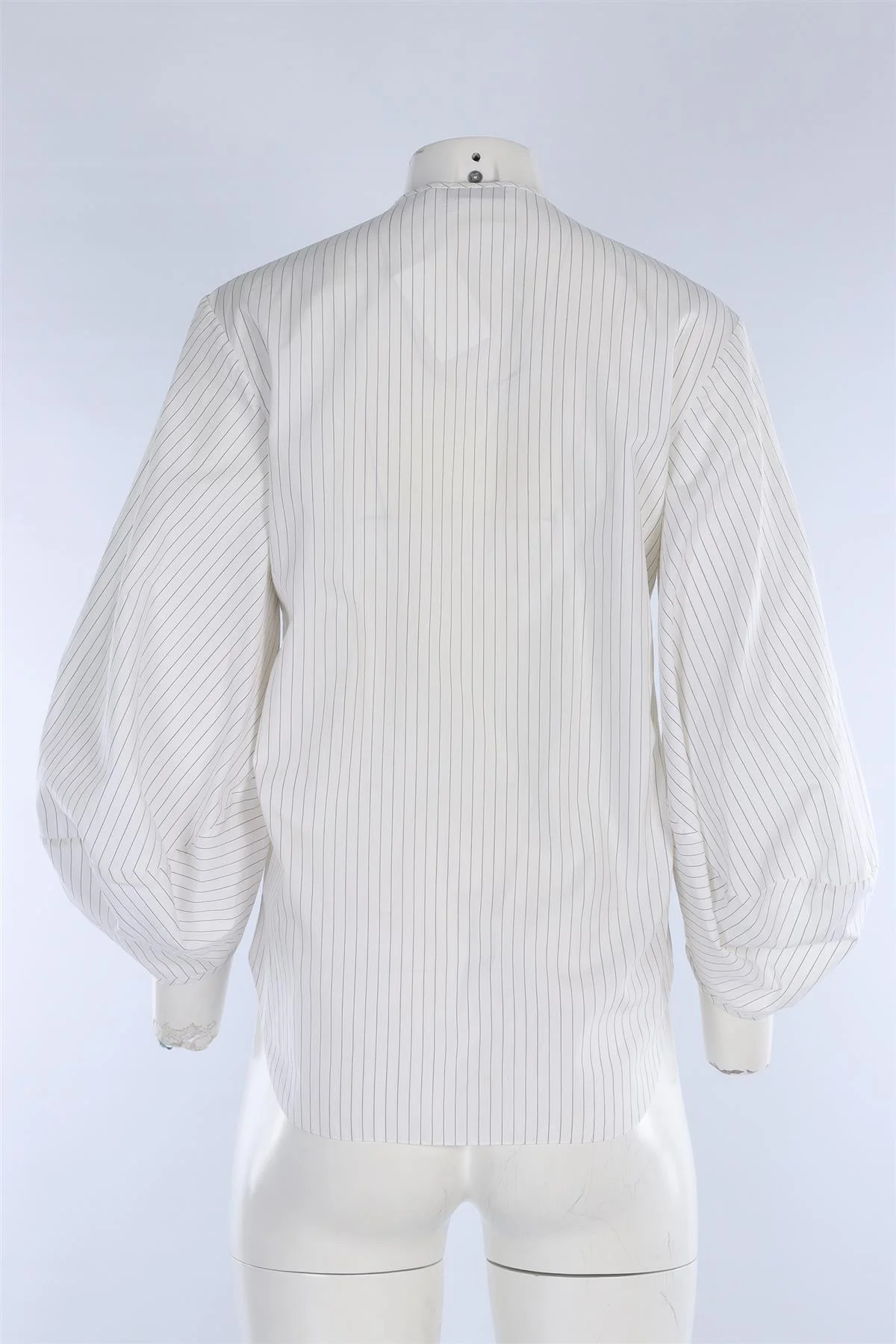 CHRISTIAN DIOR WHITE COTTON SHIRT FR 36 UK 8 - Image 4