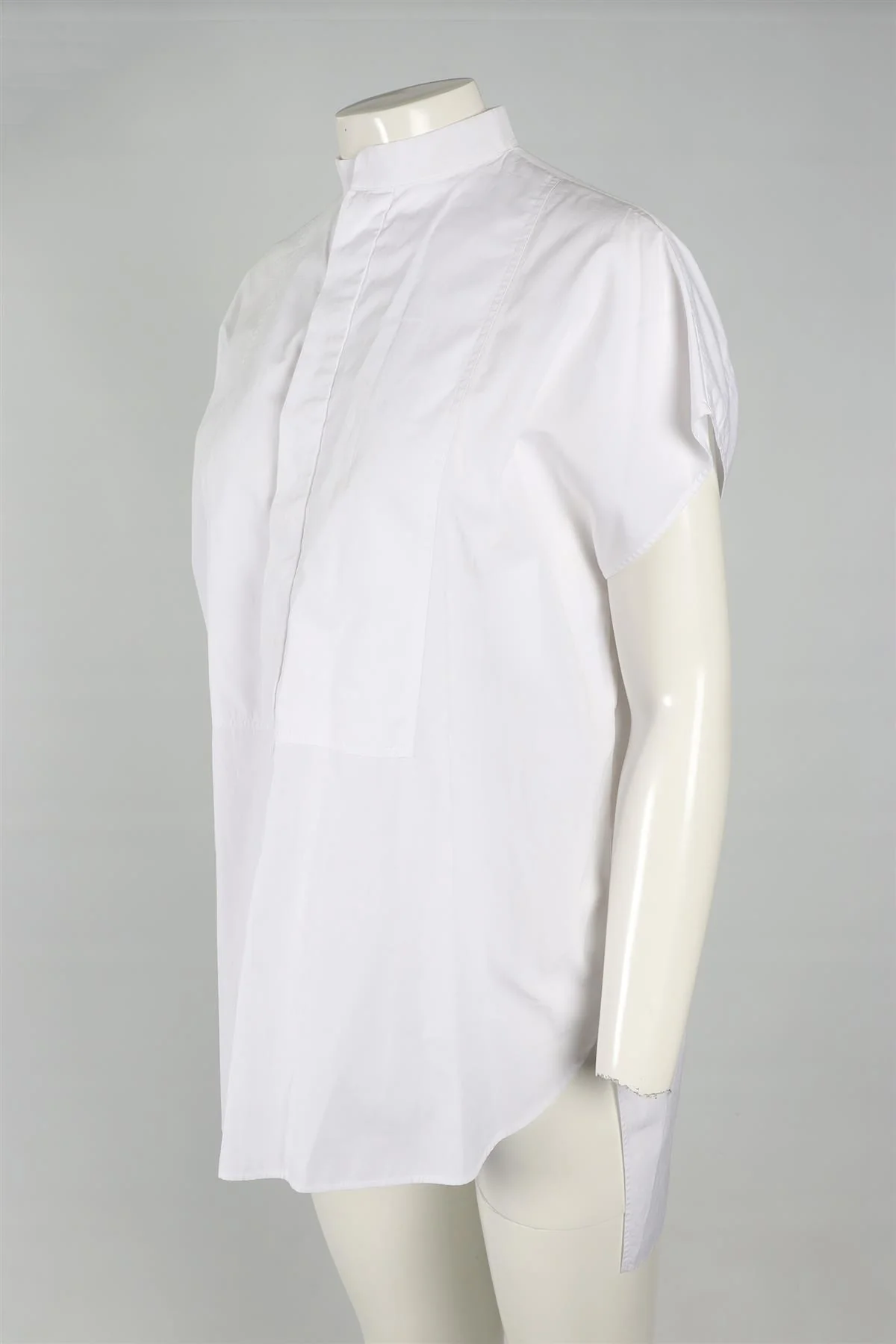 CHRISTIAN DIOR WHITE COTTON TUNIC FR 38 UK 10 - Image 3