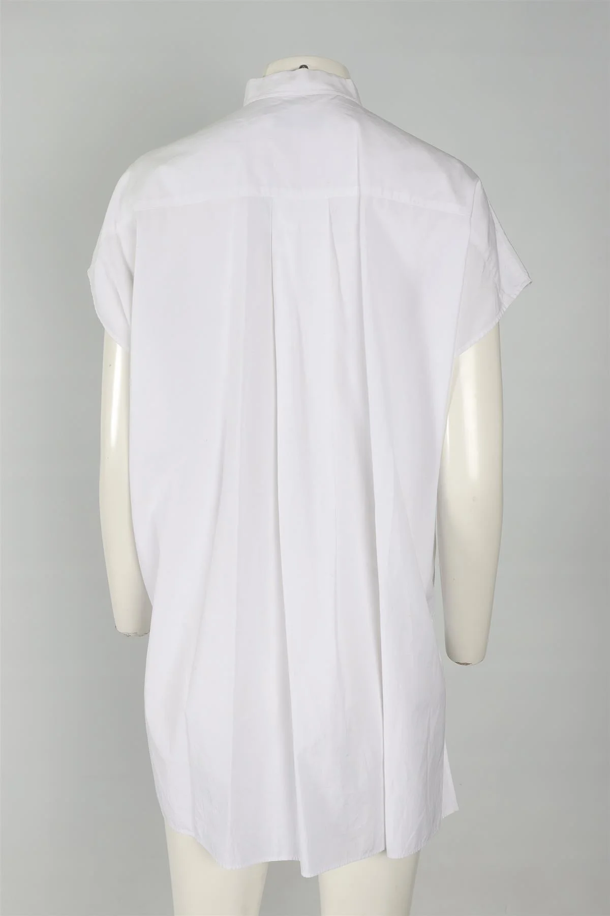 CHRISTIAN DIOR WHITE COTTON TUNIC FR 38 UK 10 - Image 4