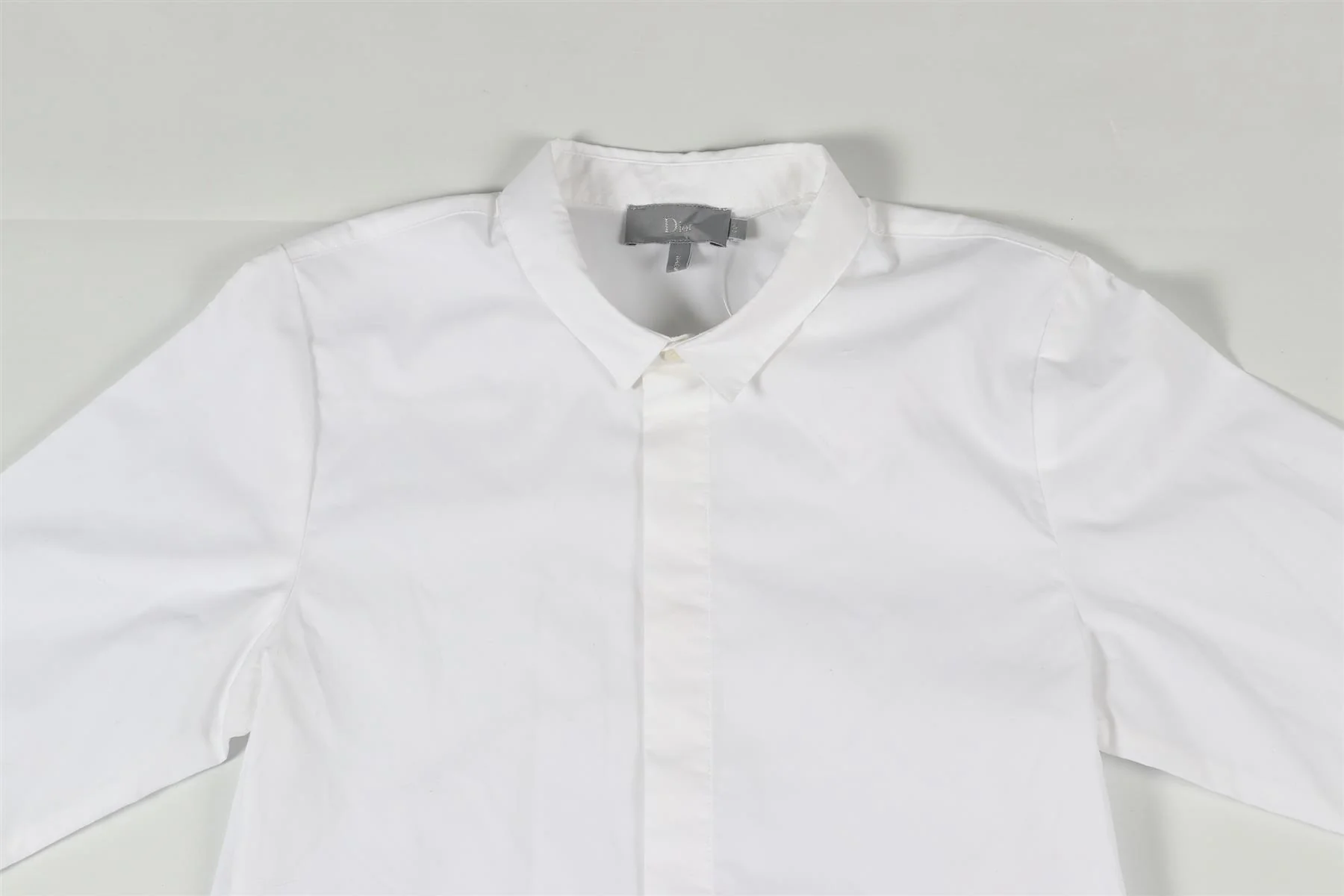 CHRISTIAN DIOR WHITE KIDS BOYS COTTON SHIRT 8 YEARS - Image 2
