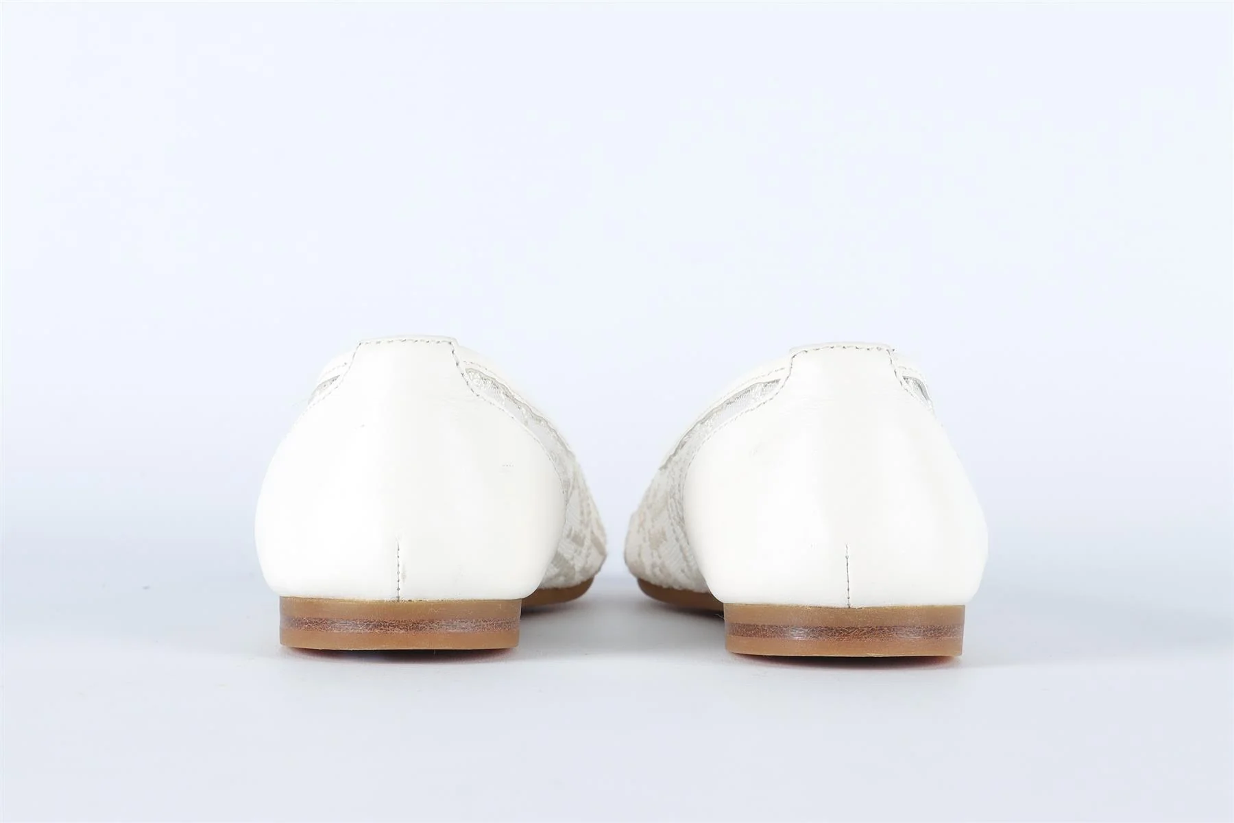 CHRISTIAN DIOR WHITE KIDS GIRLS BALLET FLATS EU 27 UK 9 US 10 - Image 5
