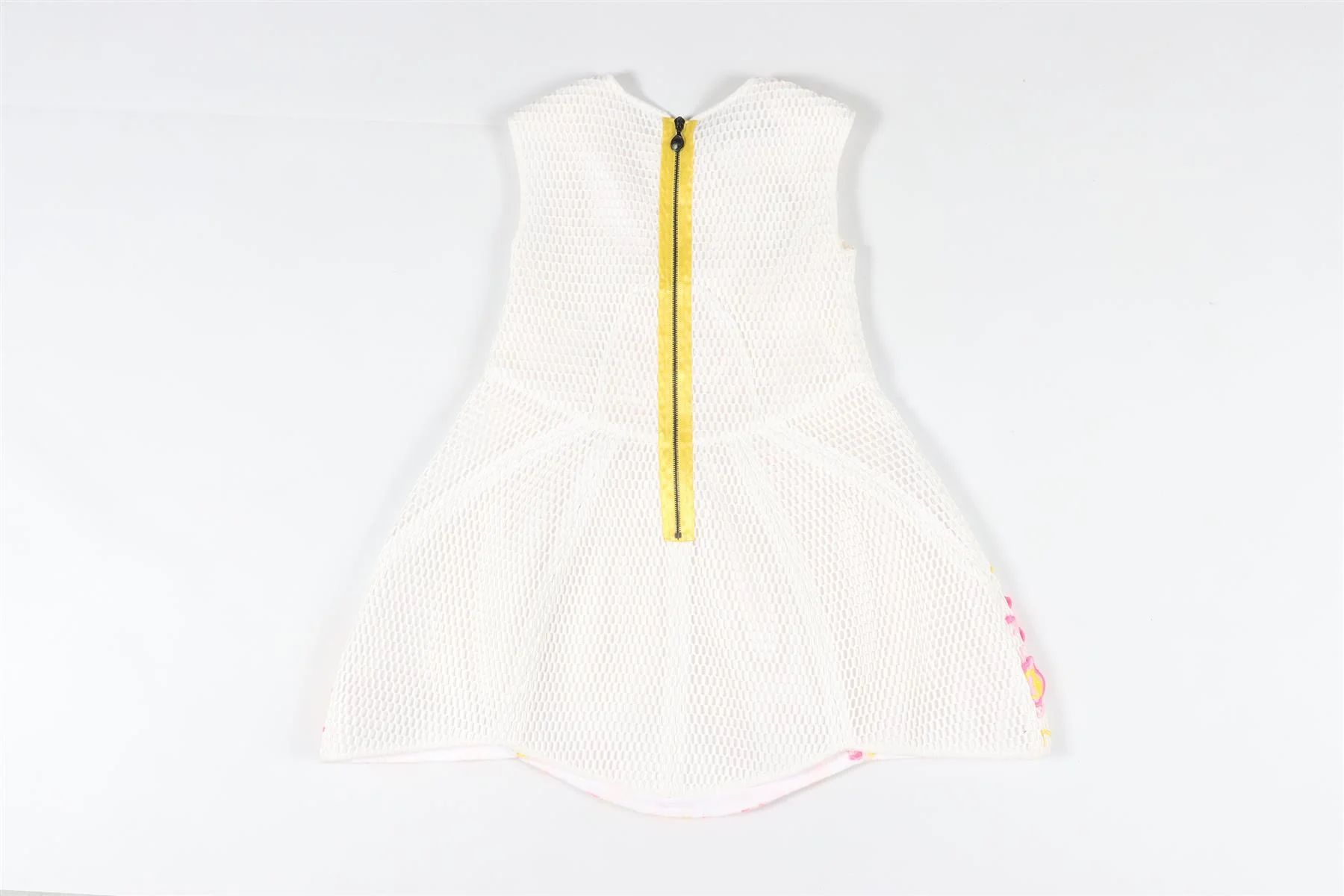 CHRISTIAN DIOR WHITE KIDS GIRLS COTTON DRESS 4 YEARS - Image 4