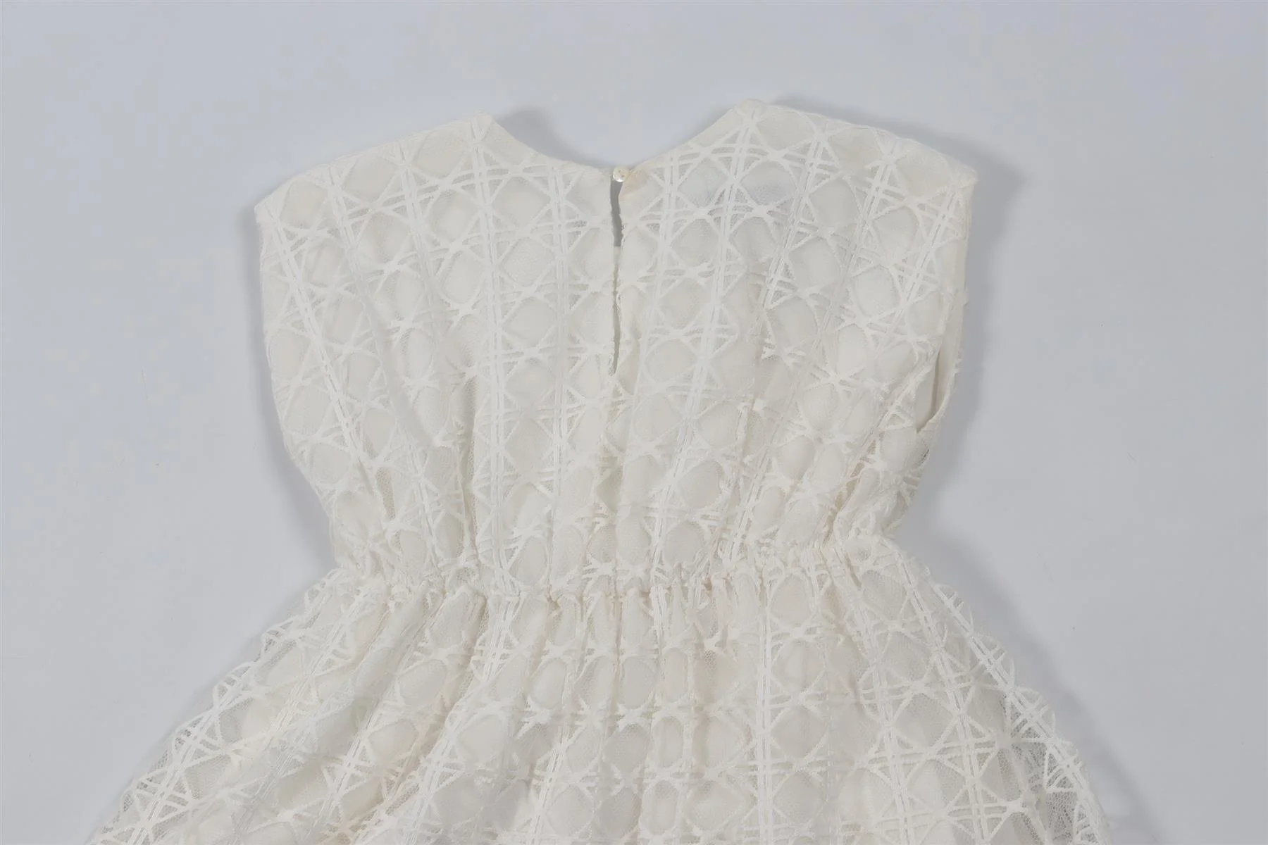 CHRISTIAN DIOR WHITE KIDS GIRLS DRESS 4 YEARS - Image 5