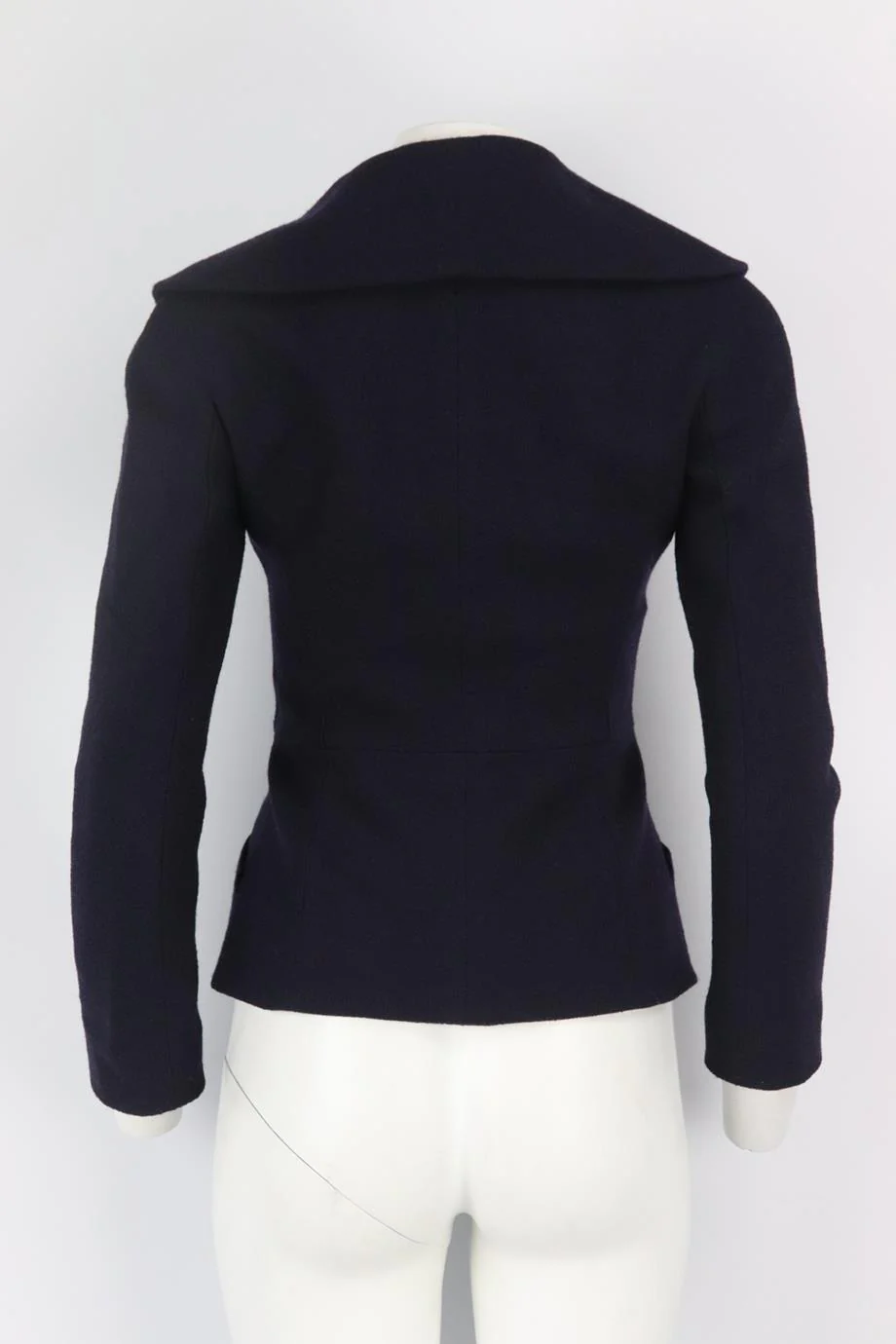 CHRISTIAN DIOR WOOL BOUCLÉ JACKET FR 36 UK 8 - Image 4