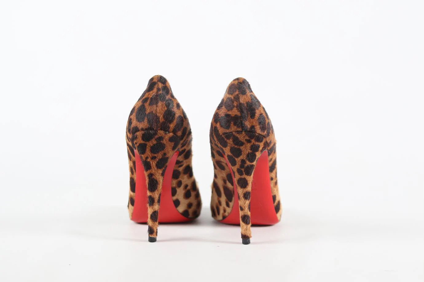 CHRISTIAN LOUBOUTIN CALF HAIR AND LEATHER PUMPS EU 38.5 UK 5.5 US 8.5 - Image 4