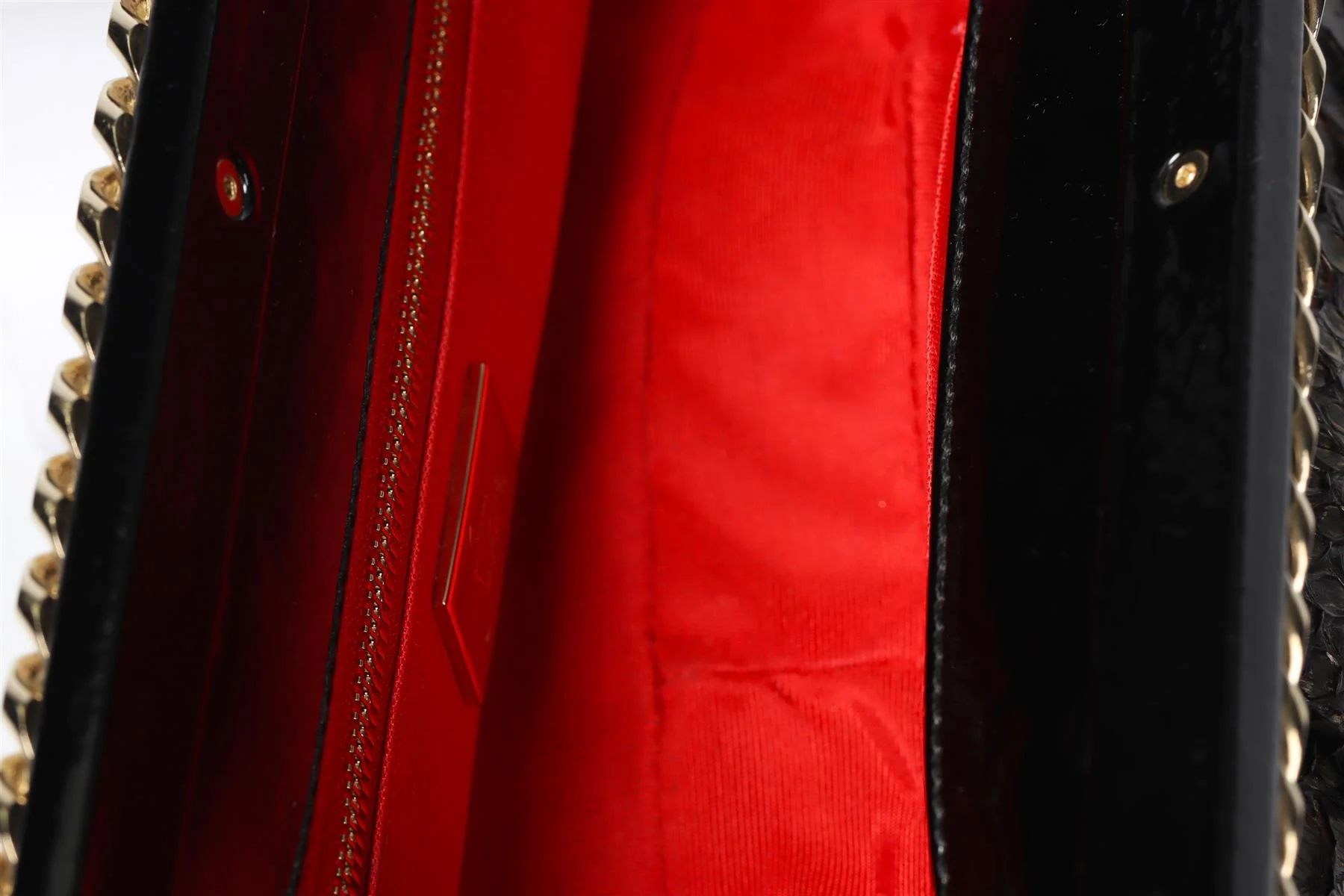 CHRISTIAN LOUBOUTIN SNAKESKIN CLUTHCH - Image 10