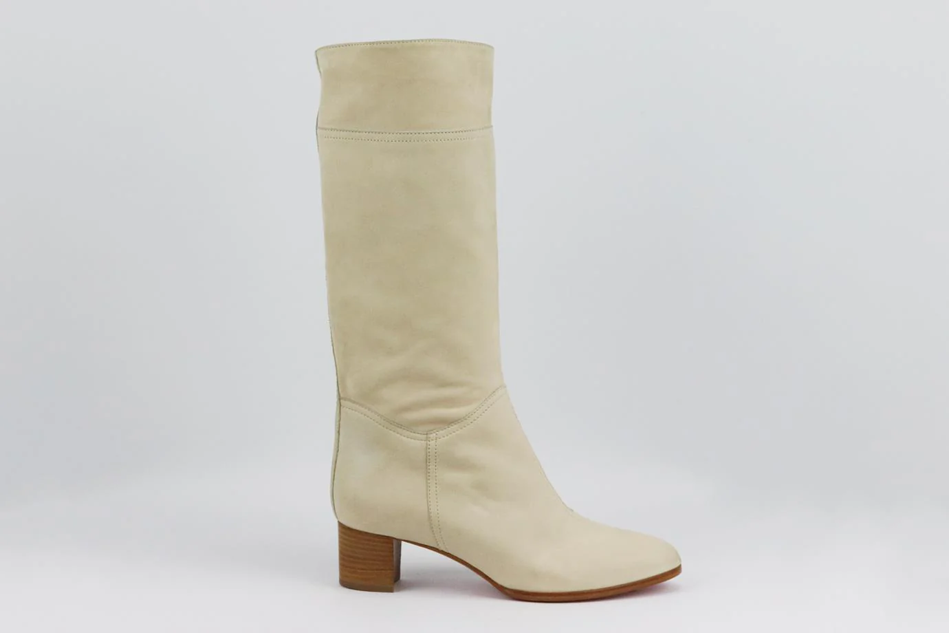 CHRISTIAN LOUBOUTIN SUEDE BOOTS EU 39.5 UK 6.5 US 9.5 - Image 2