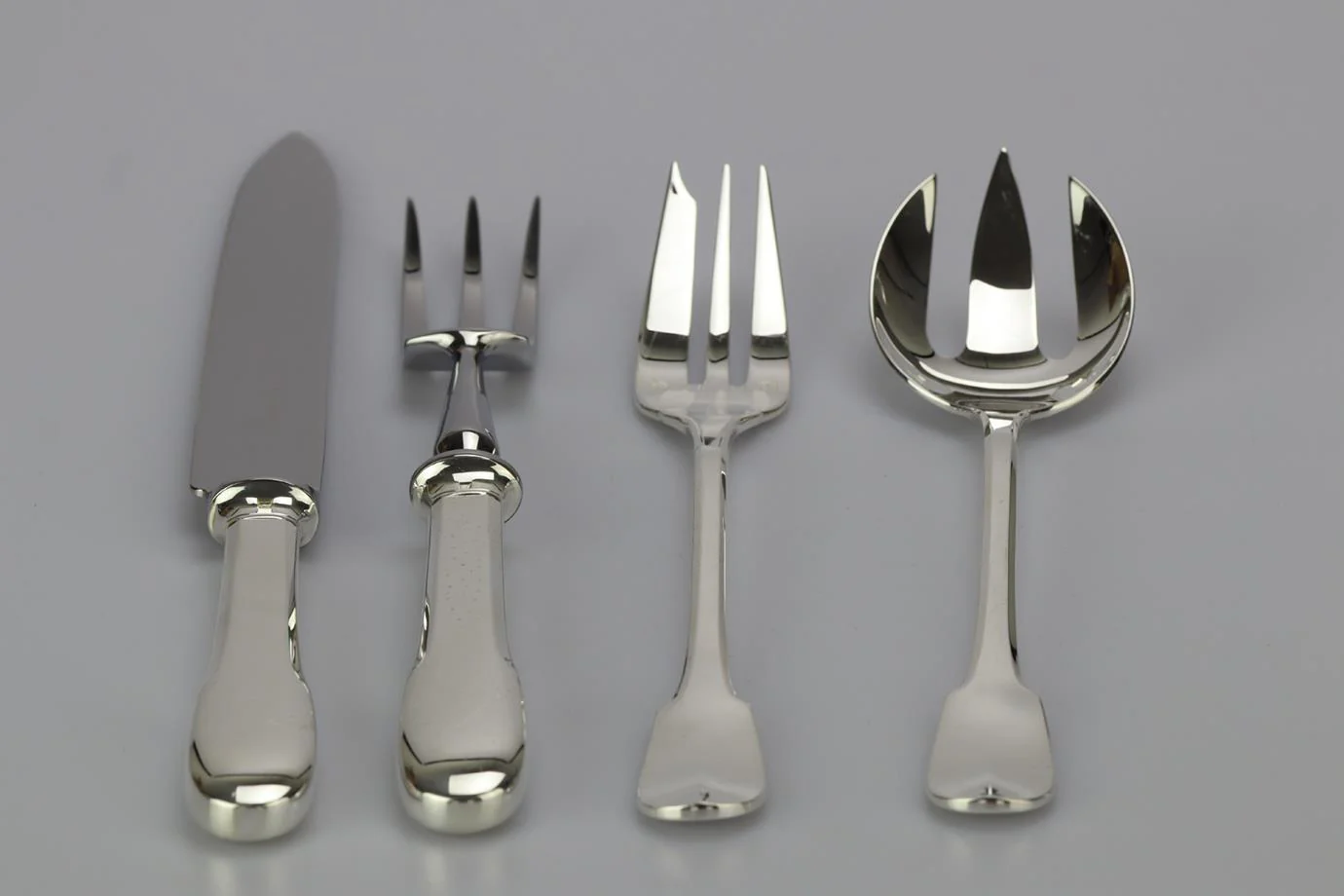 CHRISTOFLE SILVER PLATED STAINLESS STEEL CUTLERY SET - Image 9