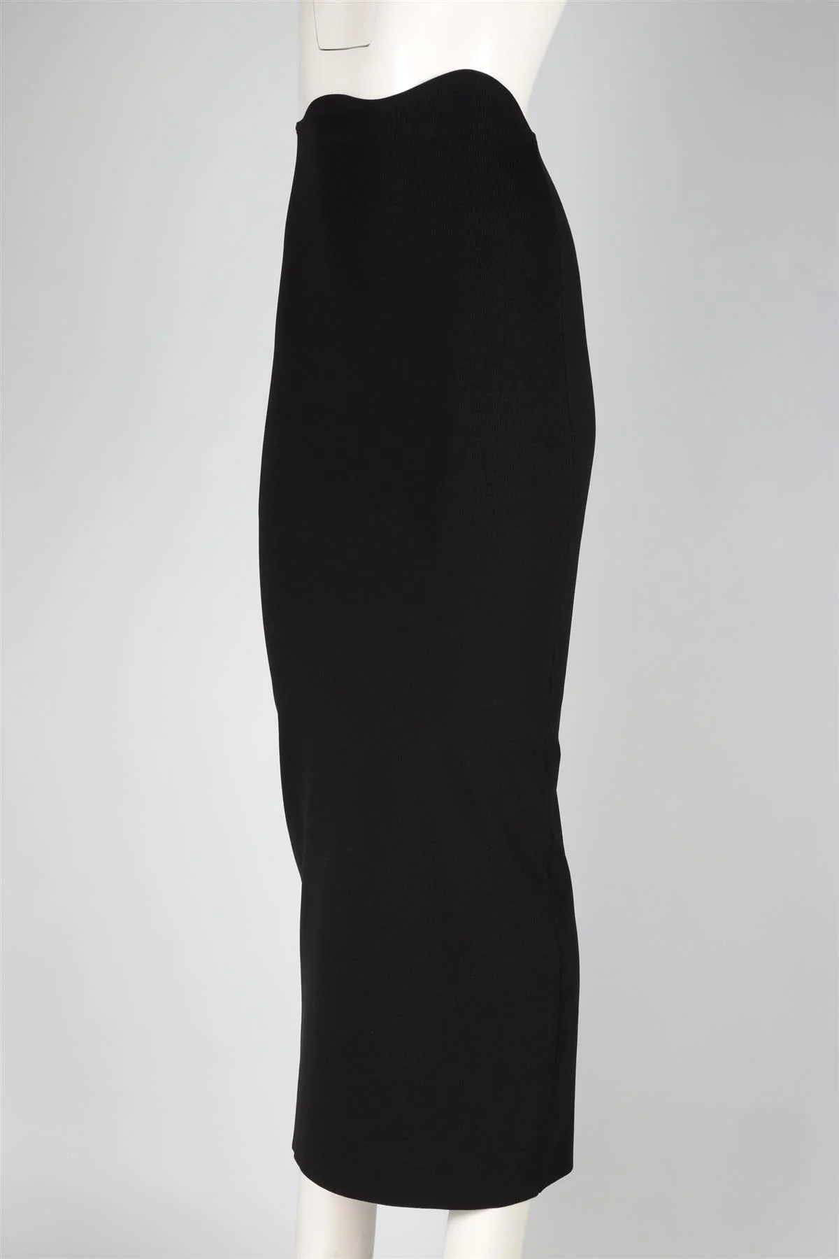 CHRISTOPHER ESBER BLACK KNIT MAXI SKIRT XSMALL - Image 3