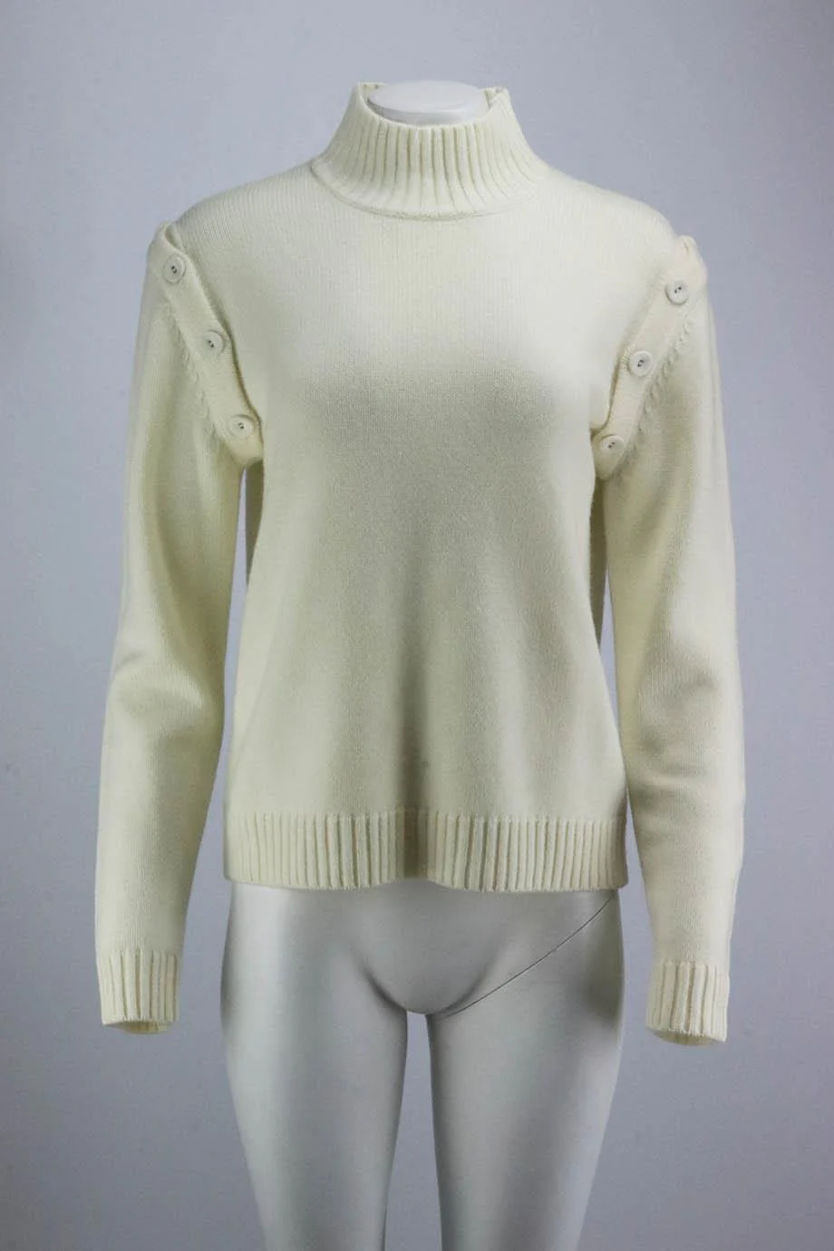CHRISTOPHER ESBER OVERSIZED CASHMERE BLEND TURTLENECK SWEATER XXSMALL - Image 2