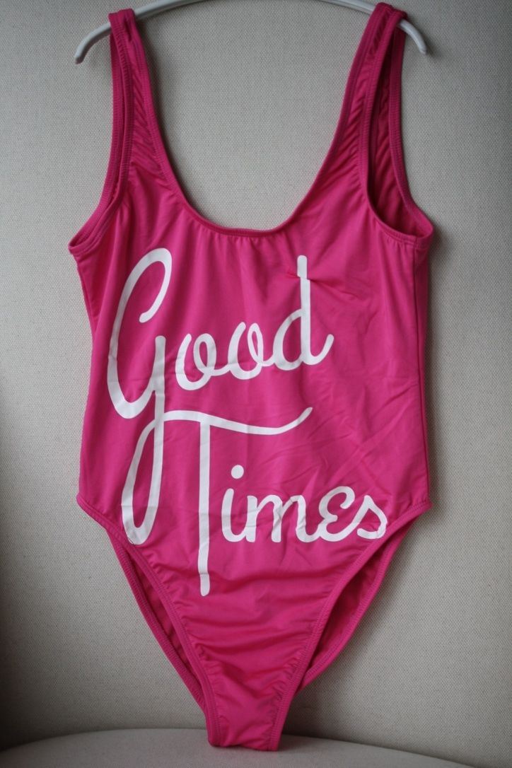 CHRLDR GOOD TIMES ONE PIECE SWIMSUIT MEDIUM/LARGE - Image 2