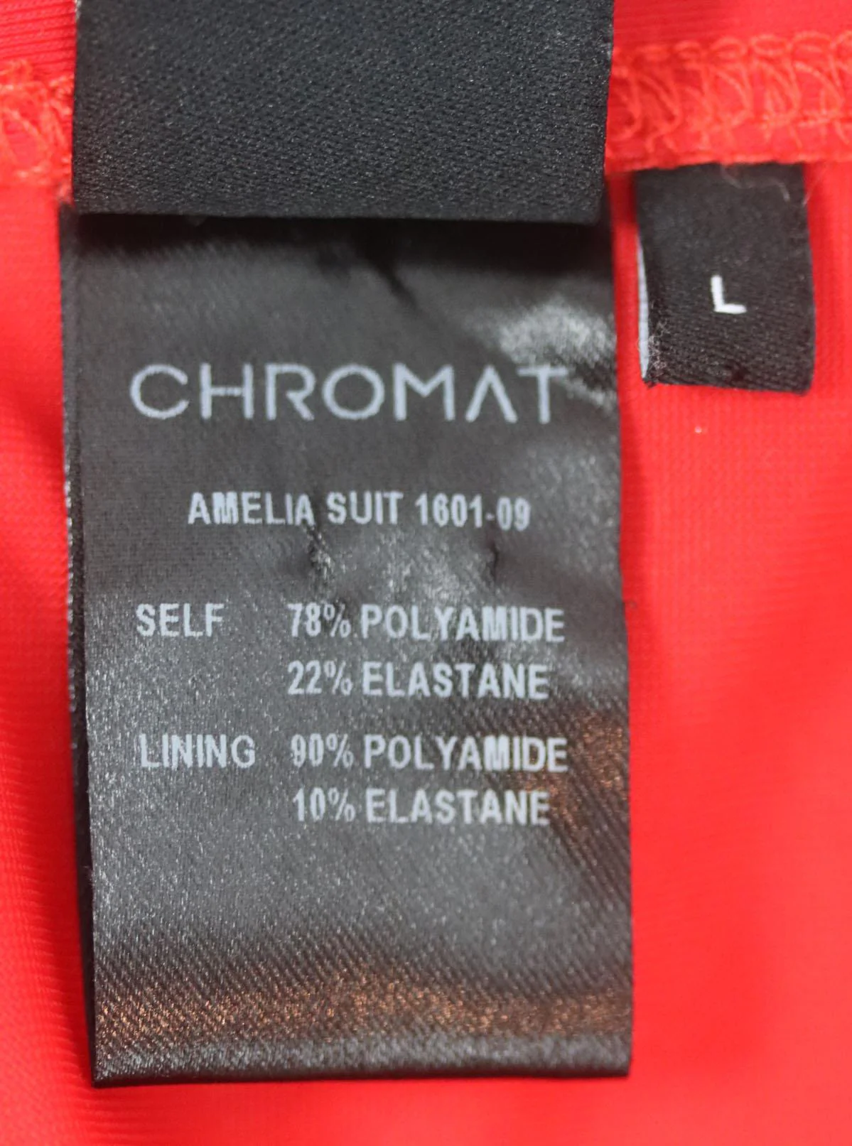 CHROMAT AMELIA CUTOUT HALTERNECK SWIMSUIT LARGE - Image 6