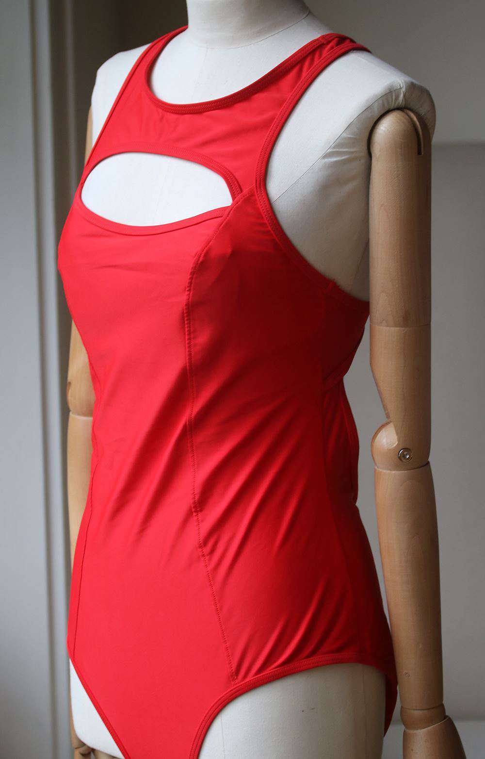 CHROMAT SALDANA RACERBACK ONE-PIECE SWIMSUIT LARGE - Image 4