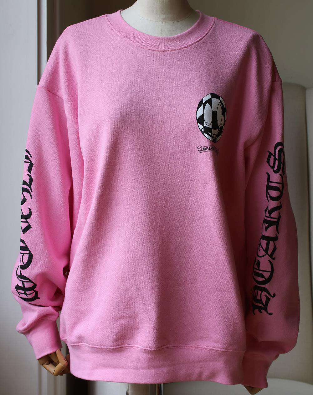 CHROME HEARTS + MATTY BOY PRINTED COTTON JERSEY SWEATSHIRT LARGE - Image 2