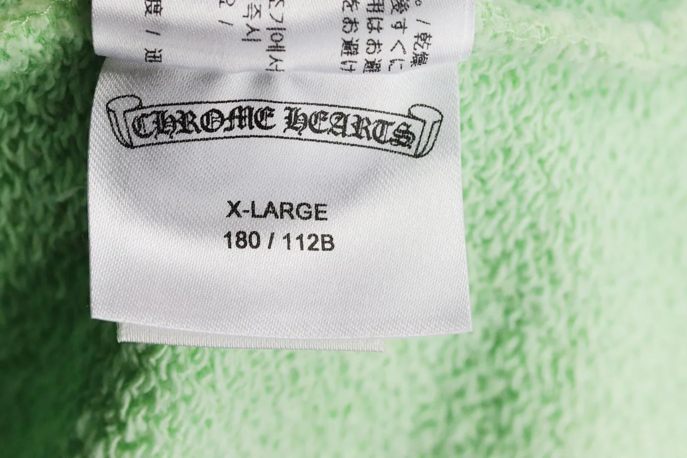 CHROME HEARTS + MATTY BOY PRINTED COTTON TERRY SWEATSHIRT XLARGE - Image 6