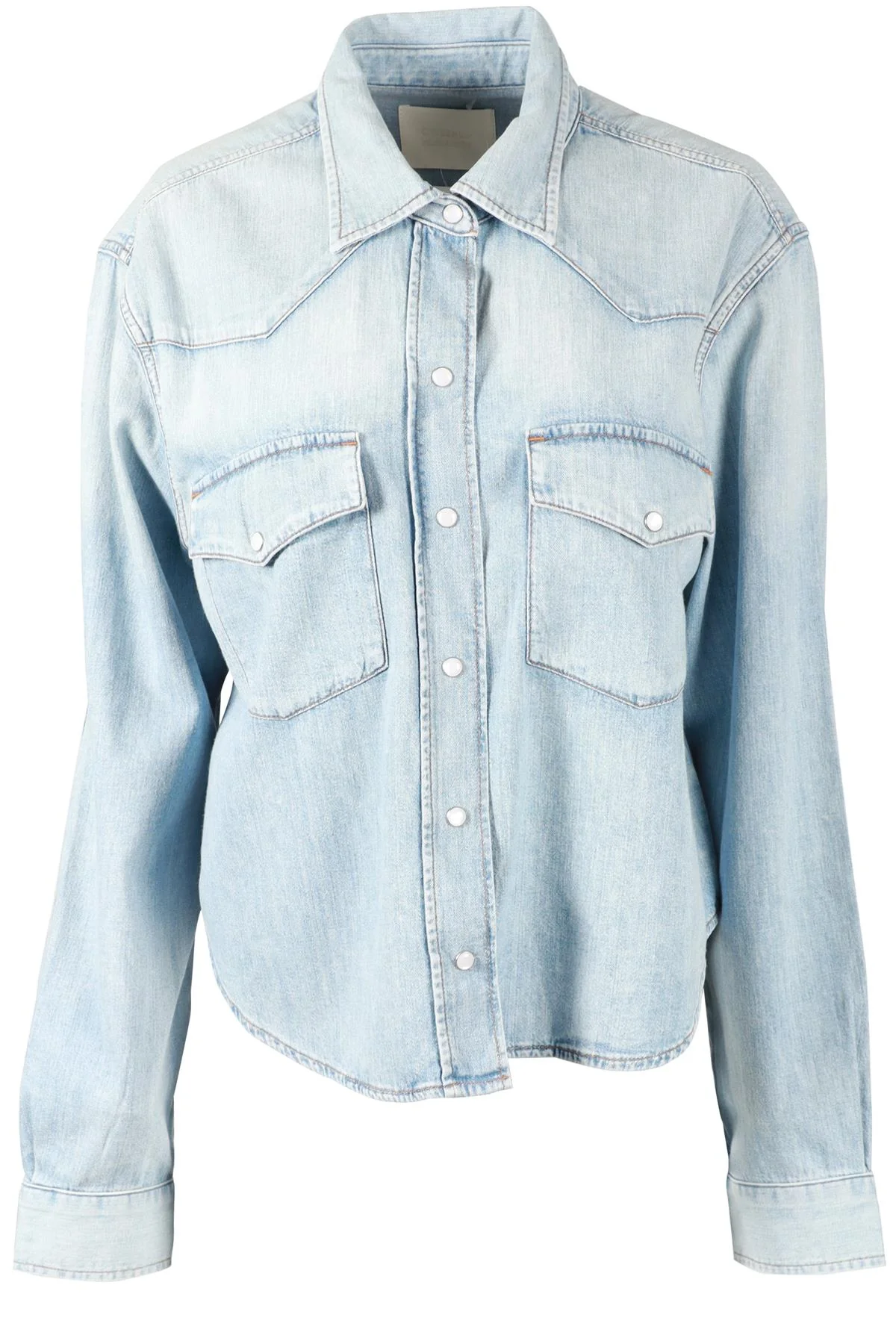 CITIZENS OF HUMANITY BLUE DENIM SHIRT - Image 5