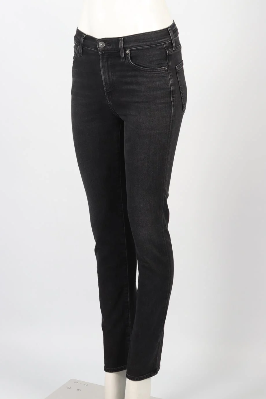 CITIZENS OF HUMANITY HIGH RISE STRAIGHT LEG JEANS W26 UK 8 - Image 3