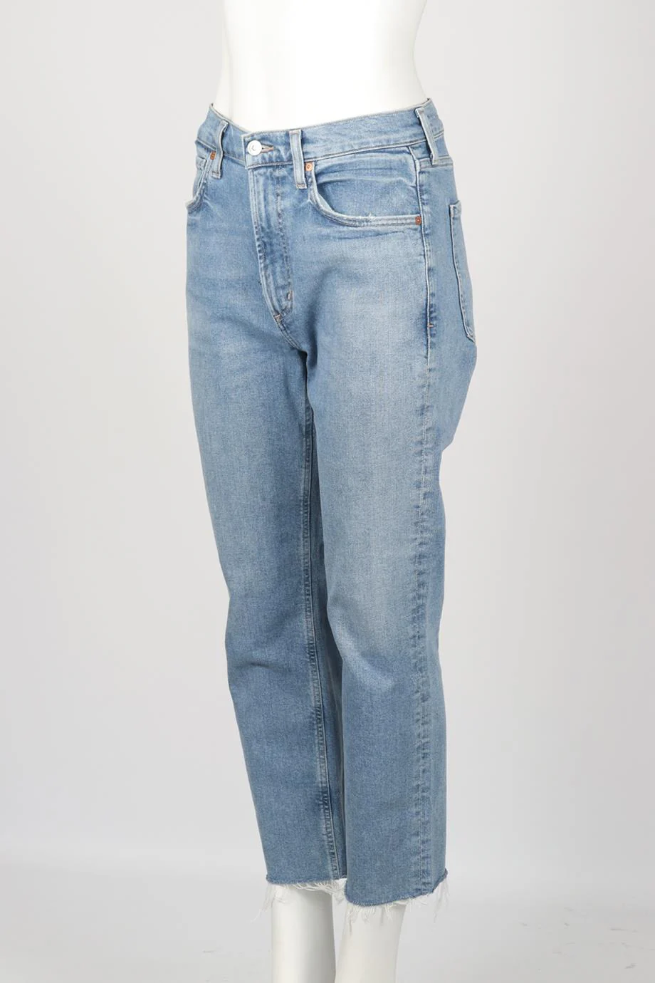 CITIZENS OF HUMANITY STRAIGHT LEG JEANS W27 UK 8-10 - Image 3