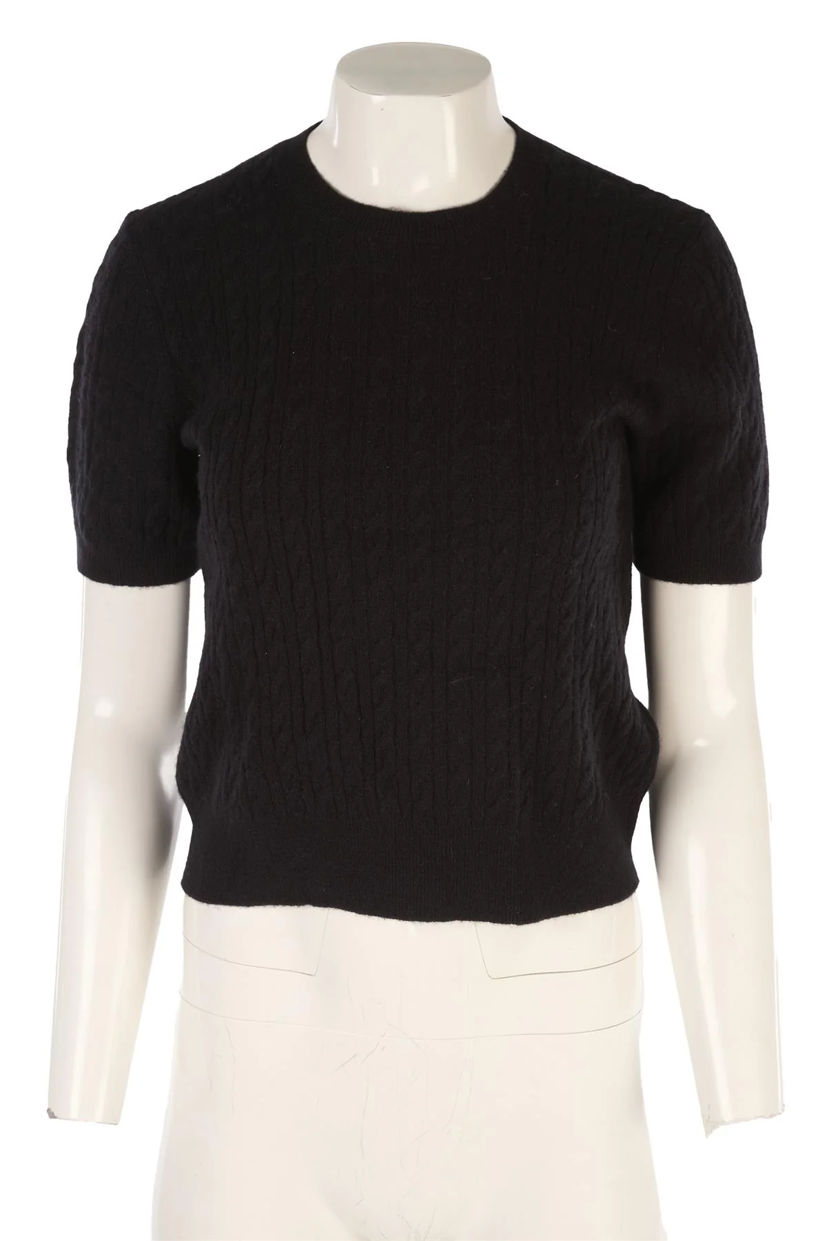CLUB MONACO BLACK CASHMERE SWEATER MEDIUM - Image 2