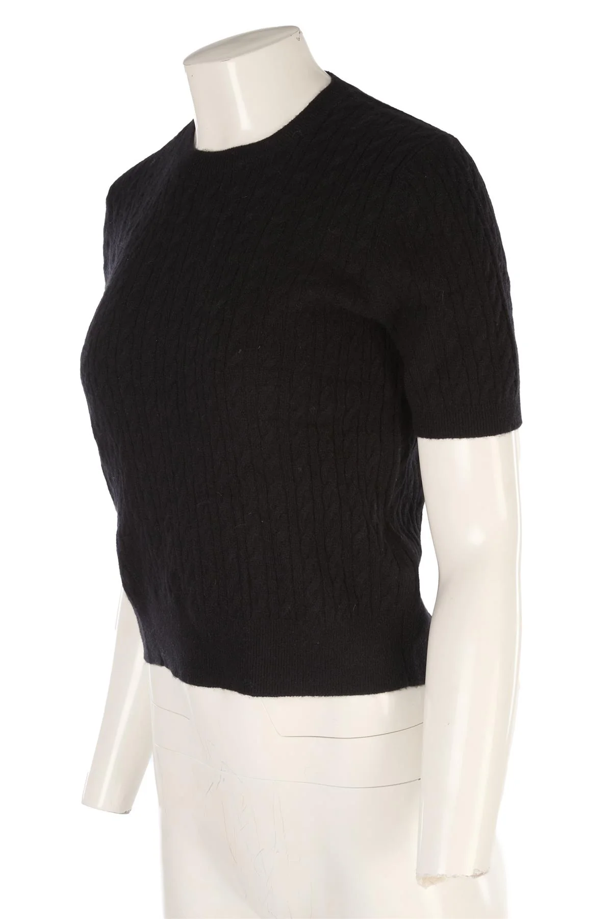 CLUB MONACO BLACK CASHMERE SWEATER MEDIUM - Image 3