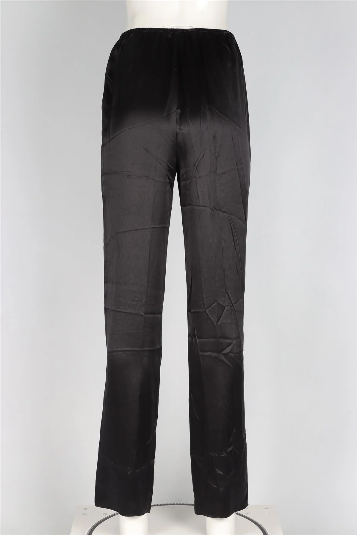 CO BLACK SLIK WIDE LEG PANTS SMALL - Image 4