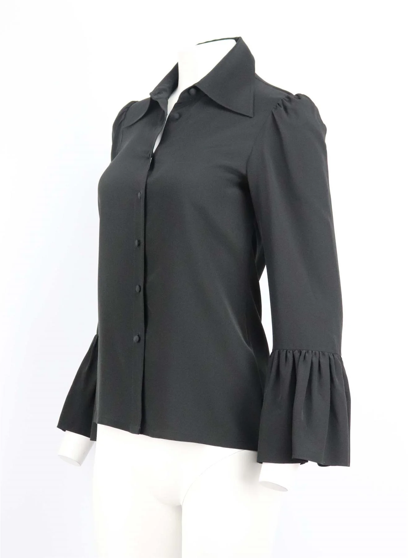 CO SILK BLOUSE XSMALL - Image 3