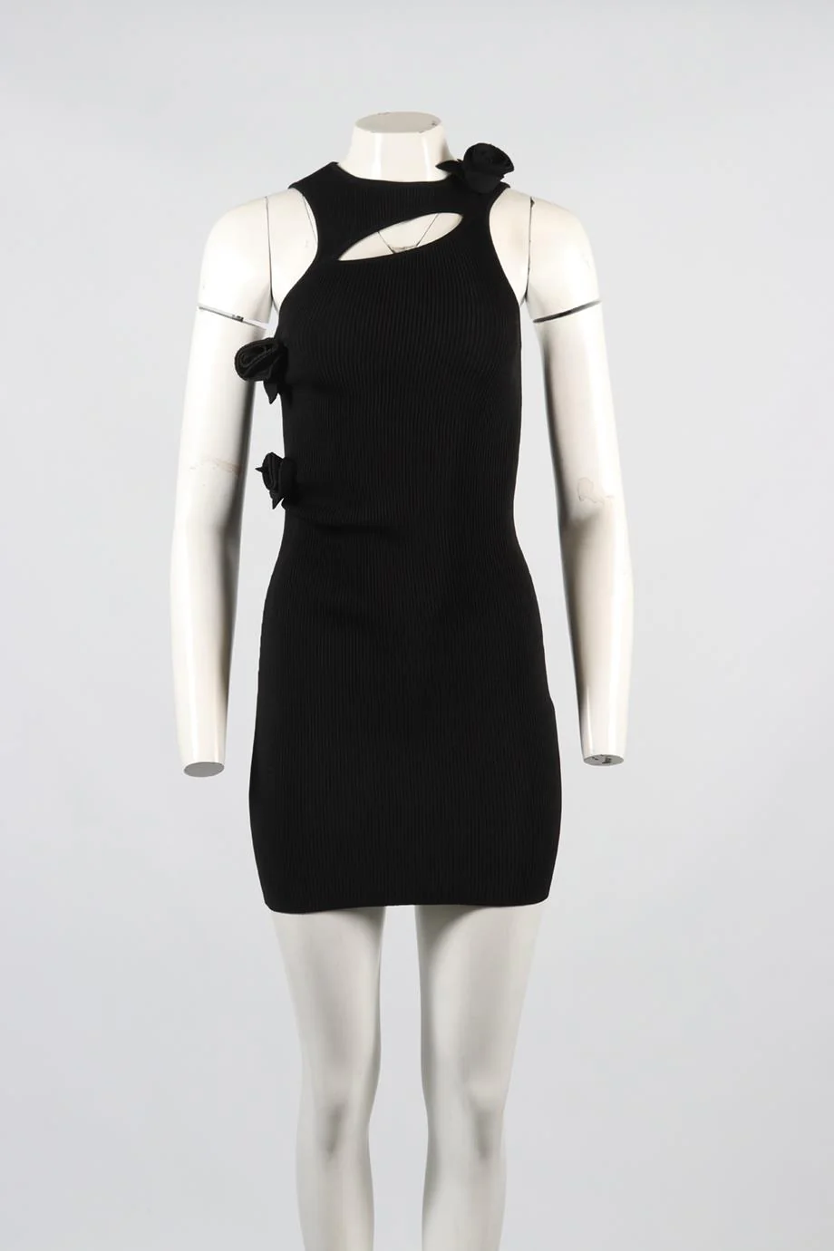 COPERNI RIBBED KNIT MINI DRESS XSMALL - Image 2